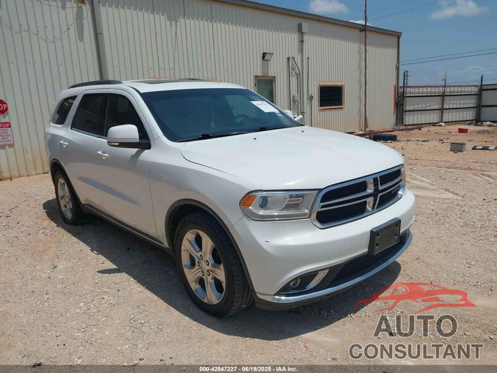 DODGE DURANGO 2015 - 1C4RDHDG3FC742983