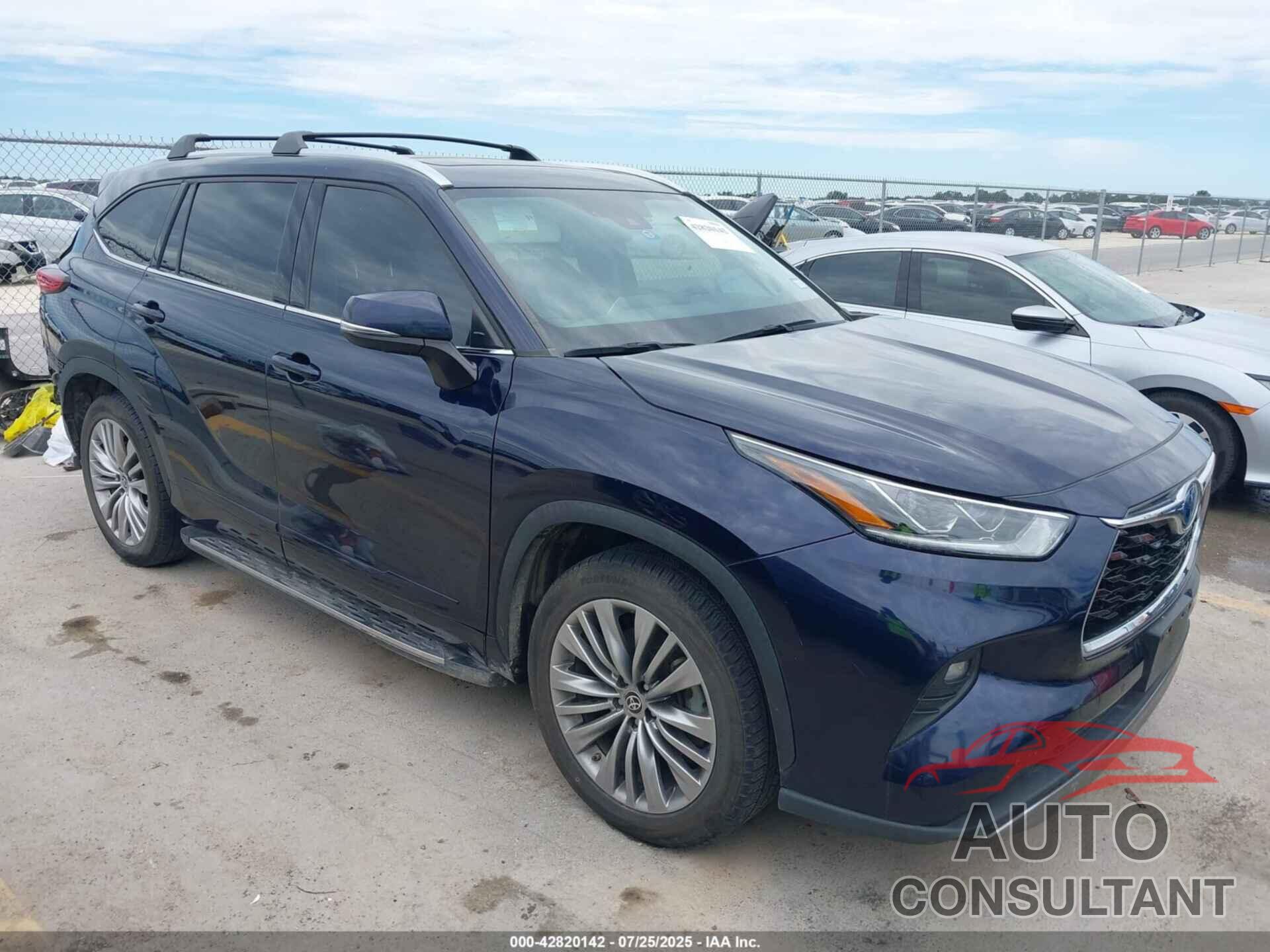 TOYOTA HIGHLANDER 2022 - 5TDFARAH7NS015194