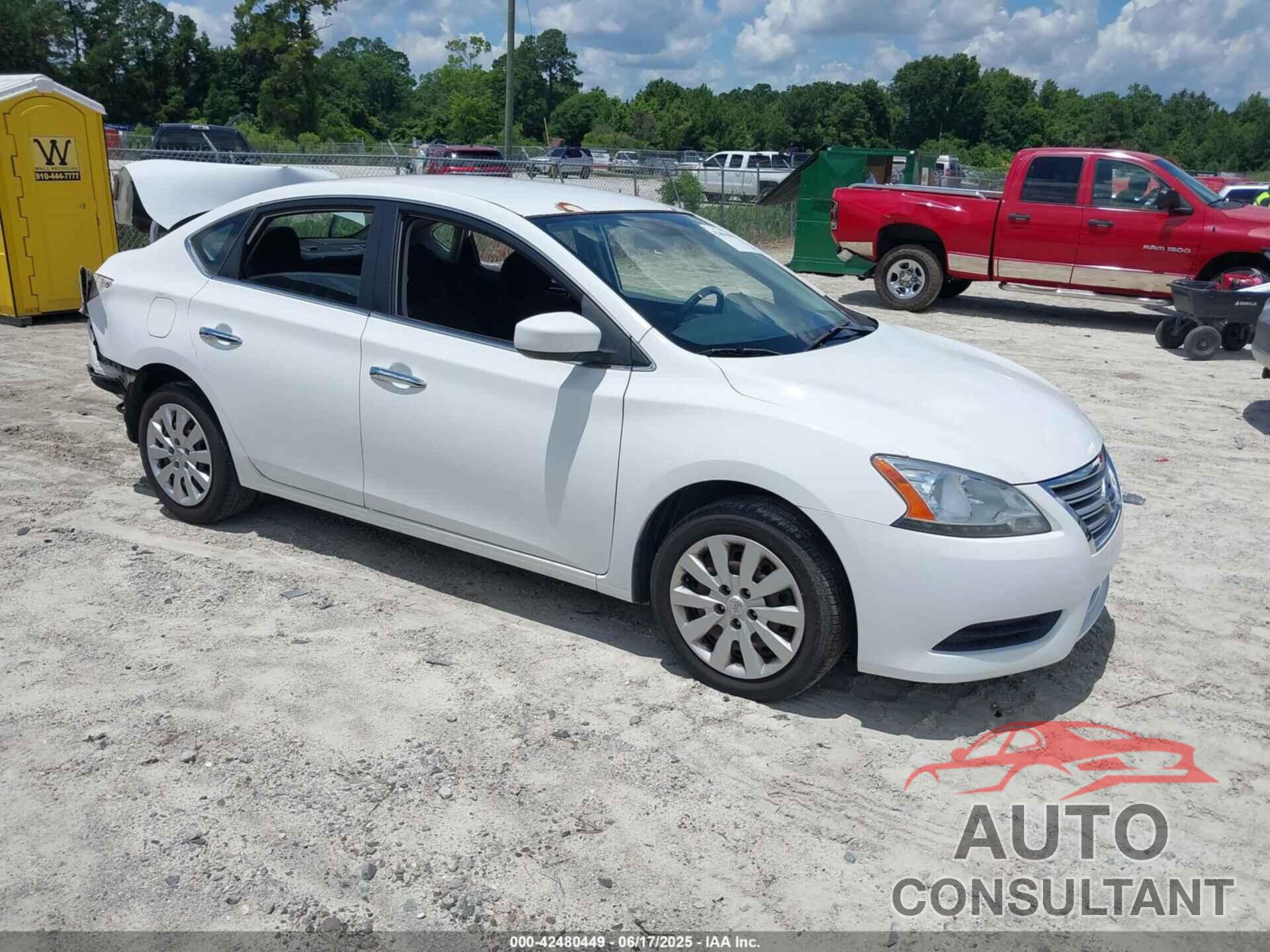 NISSAN SENTRA 2015 - 3N1AB7AP5FY344234