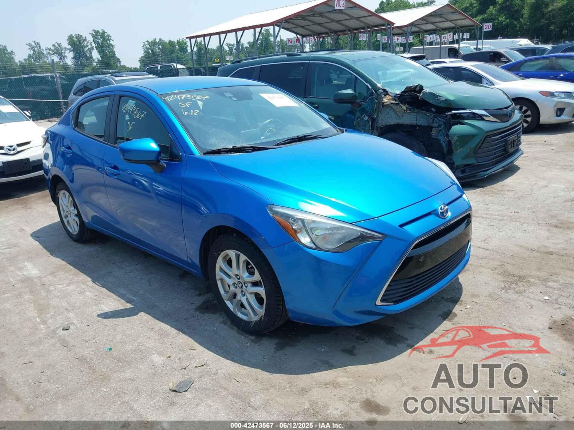 TOYOTA YARIS IA 2017 - 3MYDLBYV8HY157069