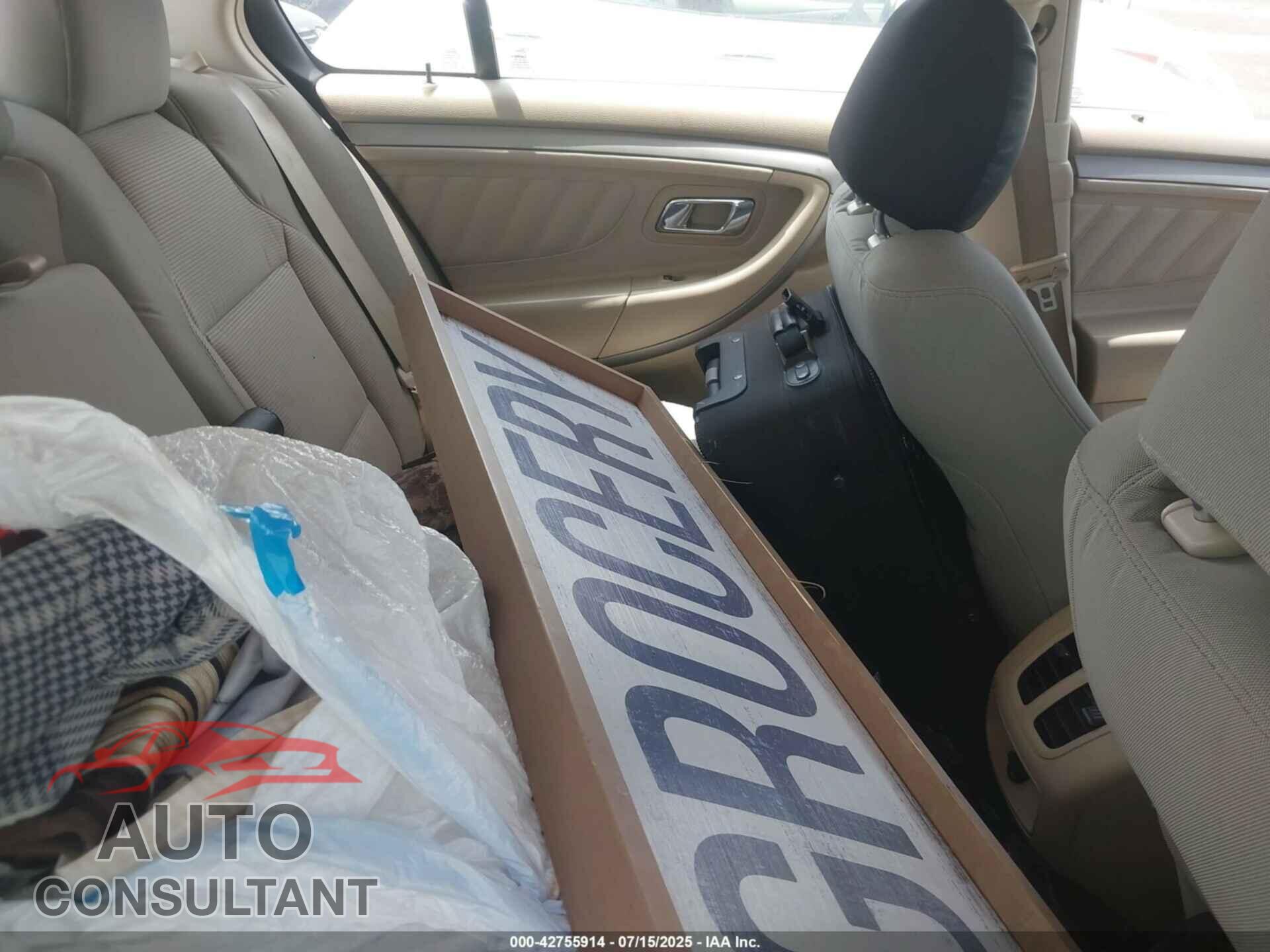 FORD TAURUS 2013 - 1FAHP2E81DG140778
