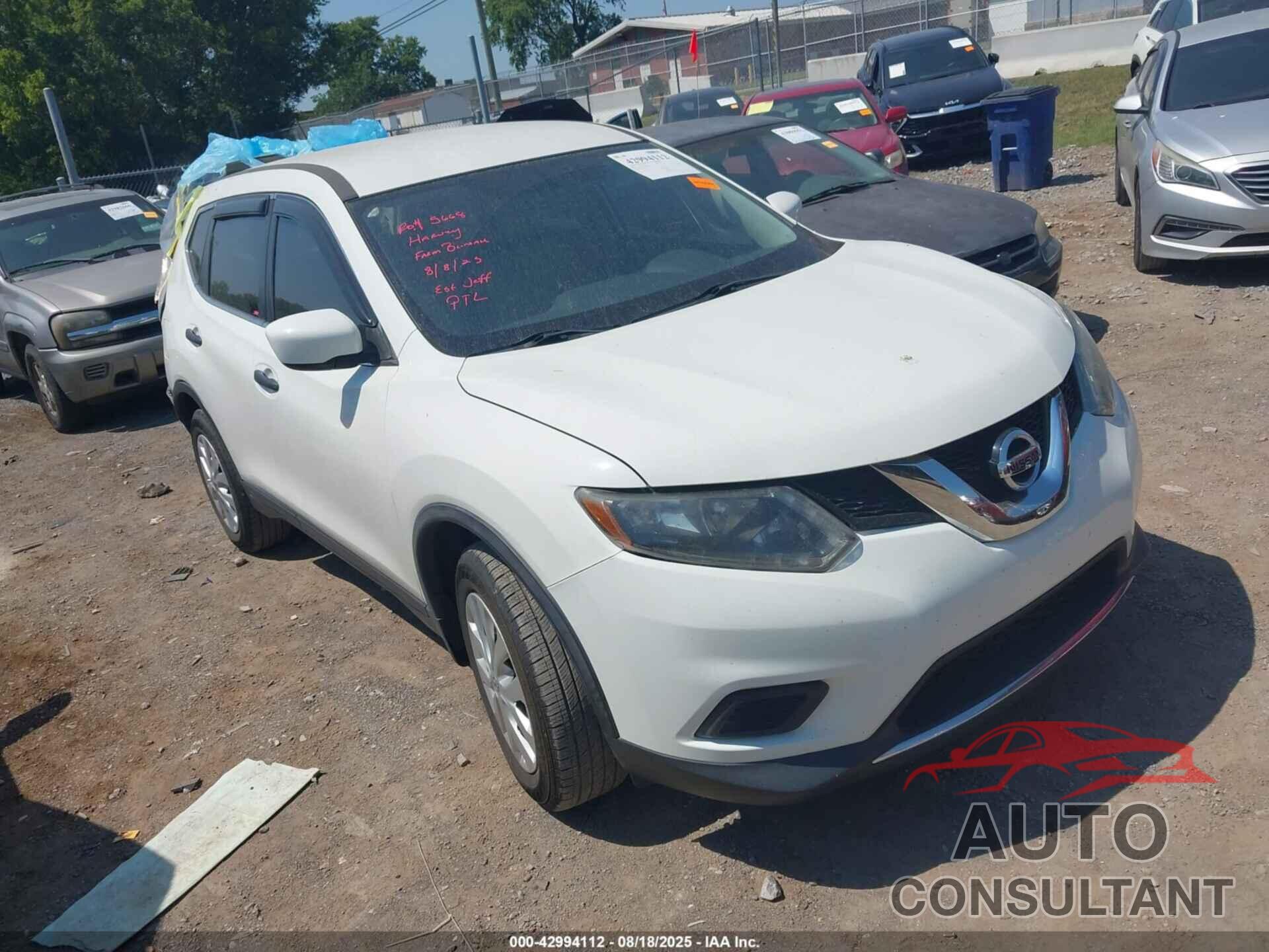 NISSAN ROGUE 2016 - JN8AT2MT8GW021881