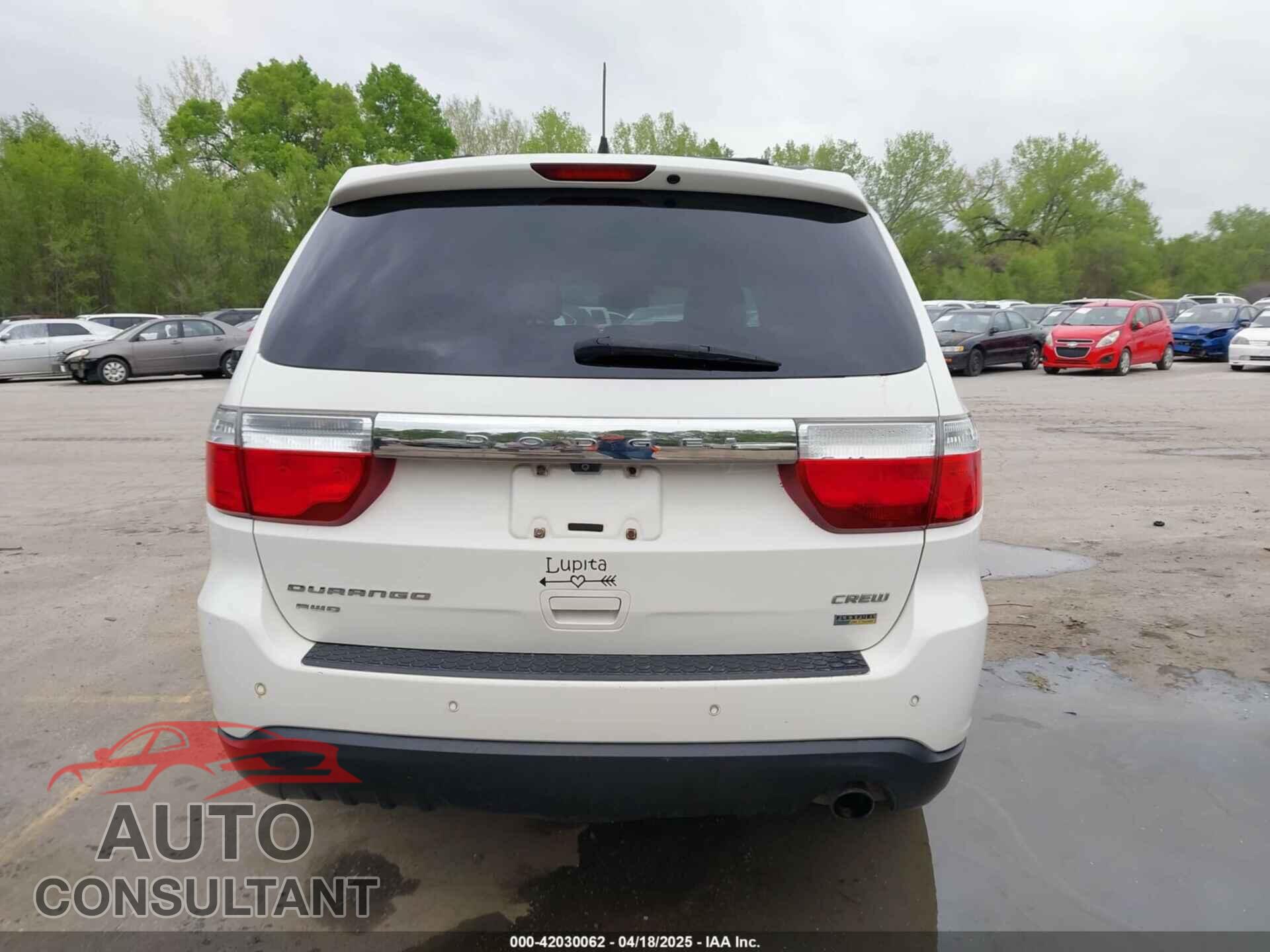 DODGE DURANGO 2012 - 1C4RDJDG1CC205936