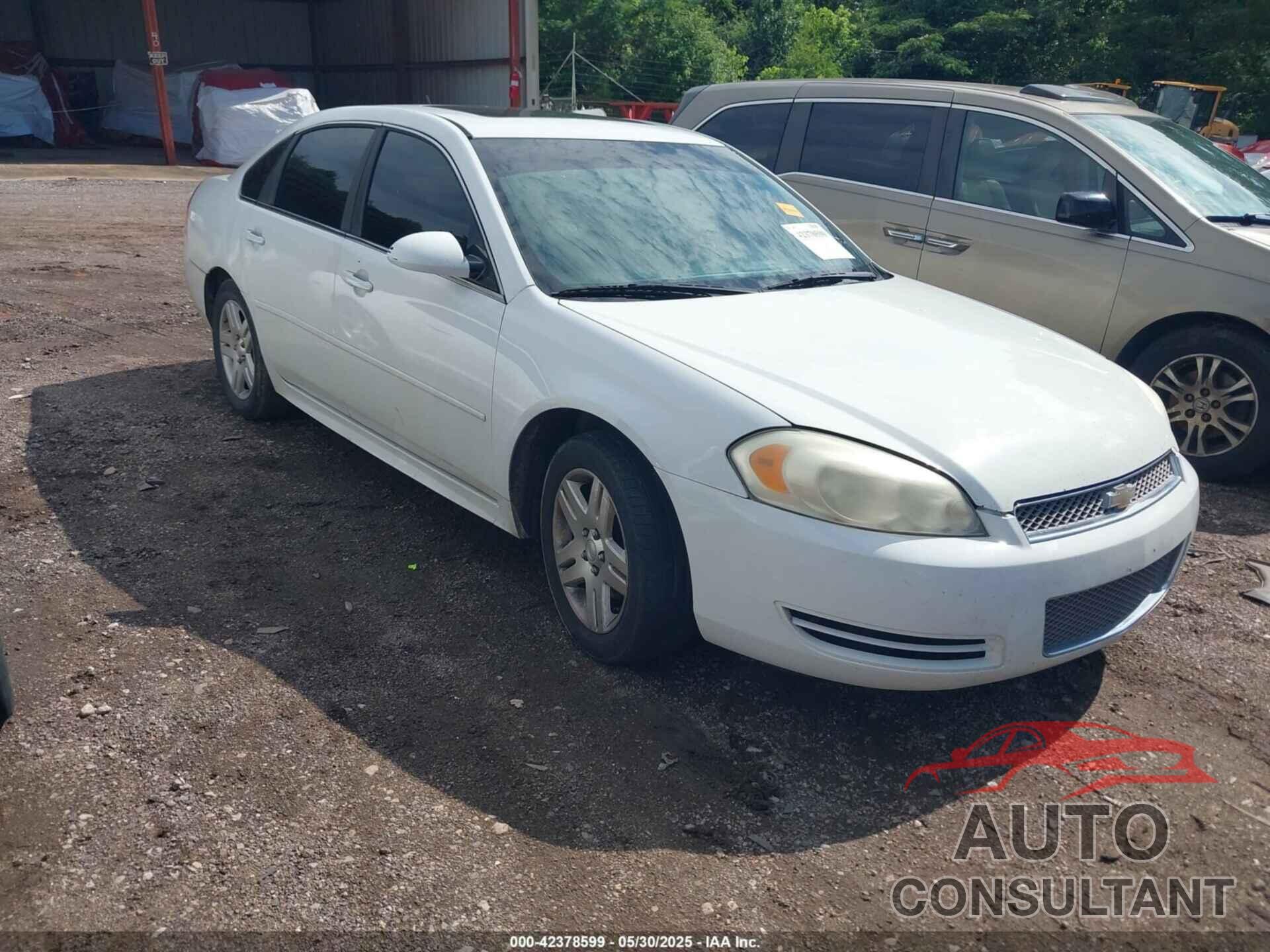 CHEVROLET IMPALA 2013 - 2G1WG5E39D1144168