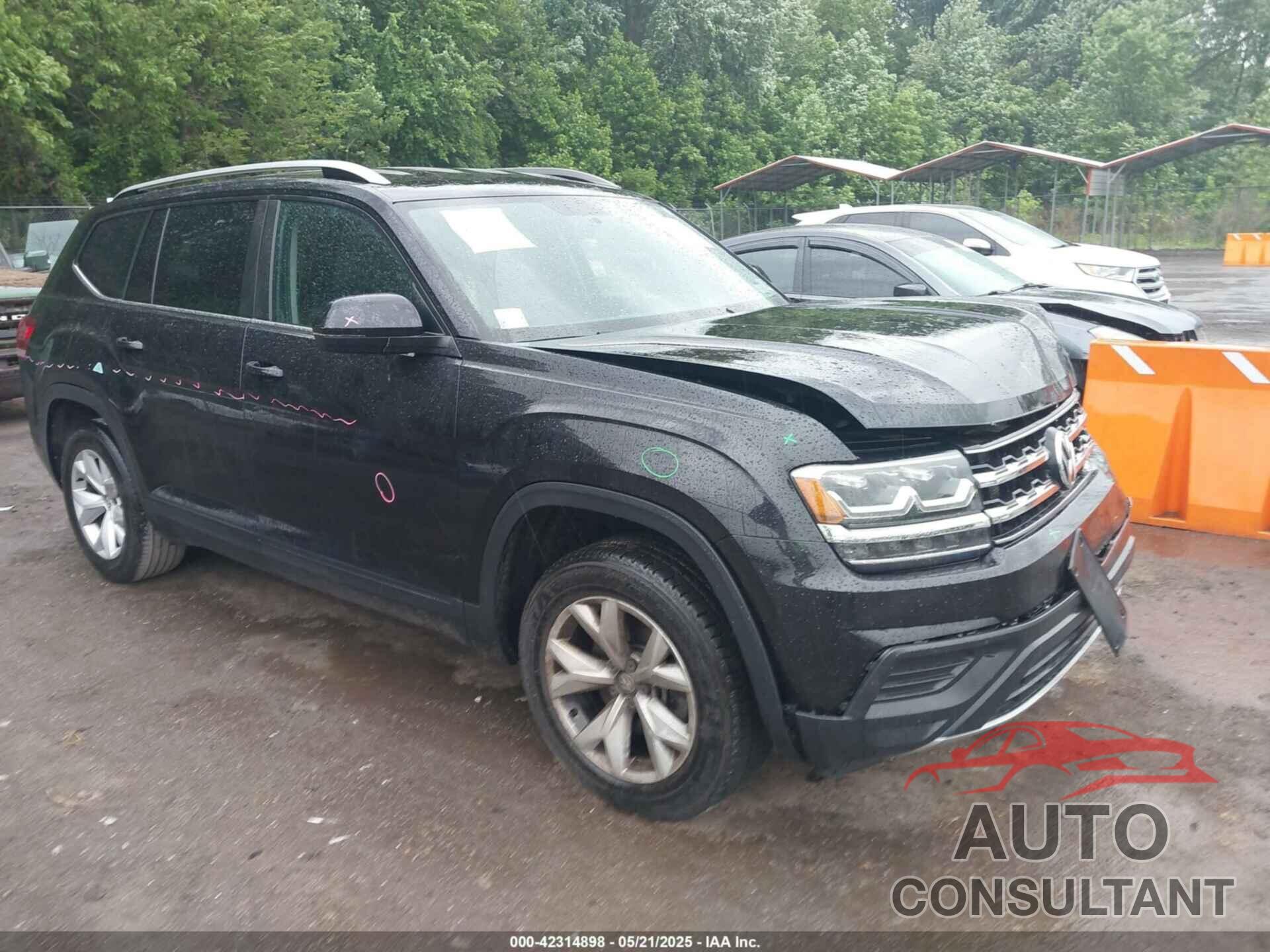 VOLKSWAGEN ATLAS 2018 - 1V2AP2CA0JC598489