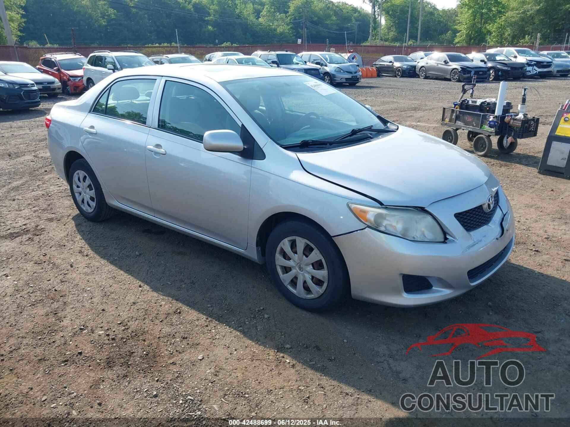 TOYOTA COROLLA 2009 - 2T1BU40E69C082755