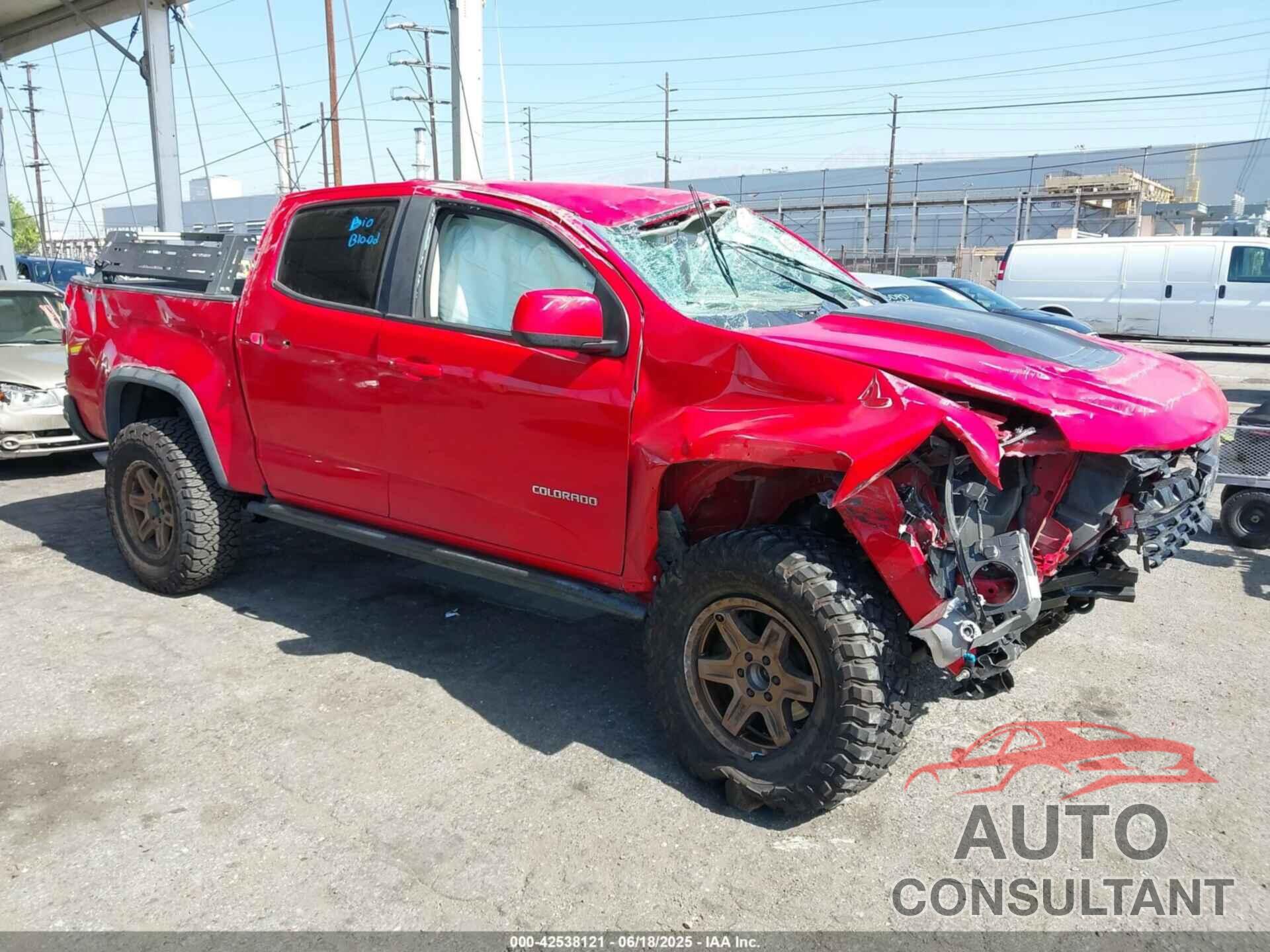 CHEVROLET COLORADO 2019 - 1GCGTEEN5K1274928