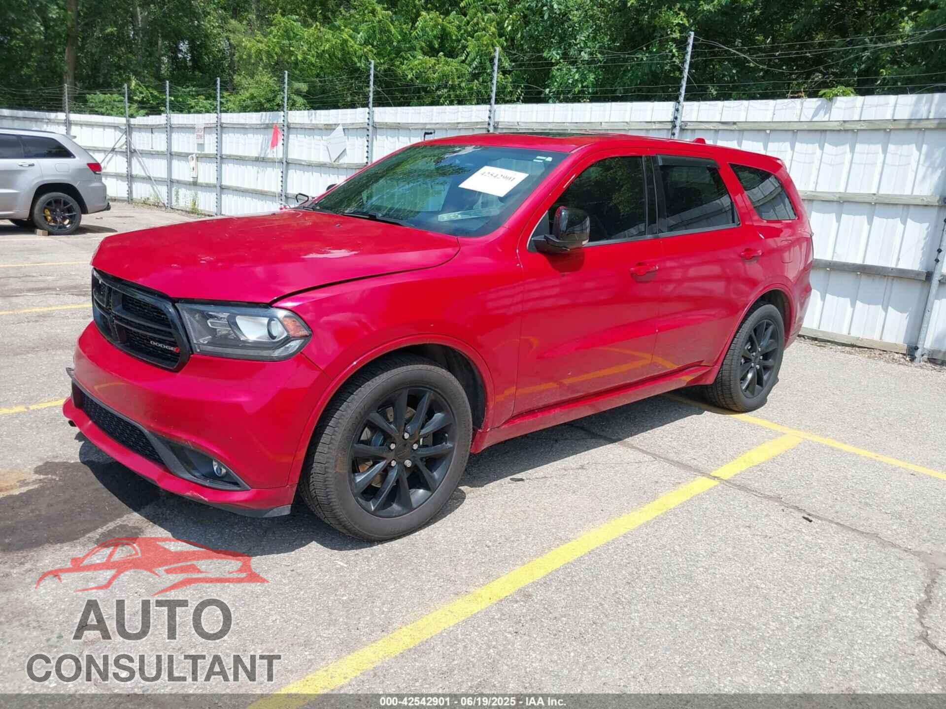 DODGE DURANGO 2017 - 1C4SDJCTXHC945413