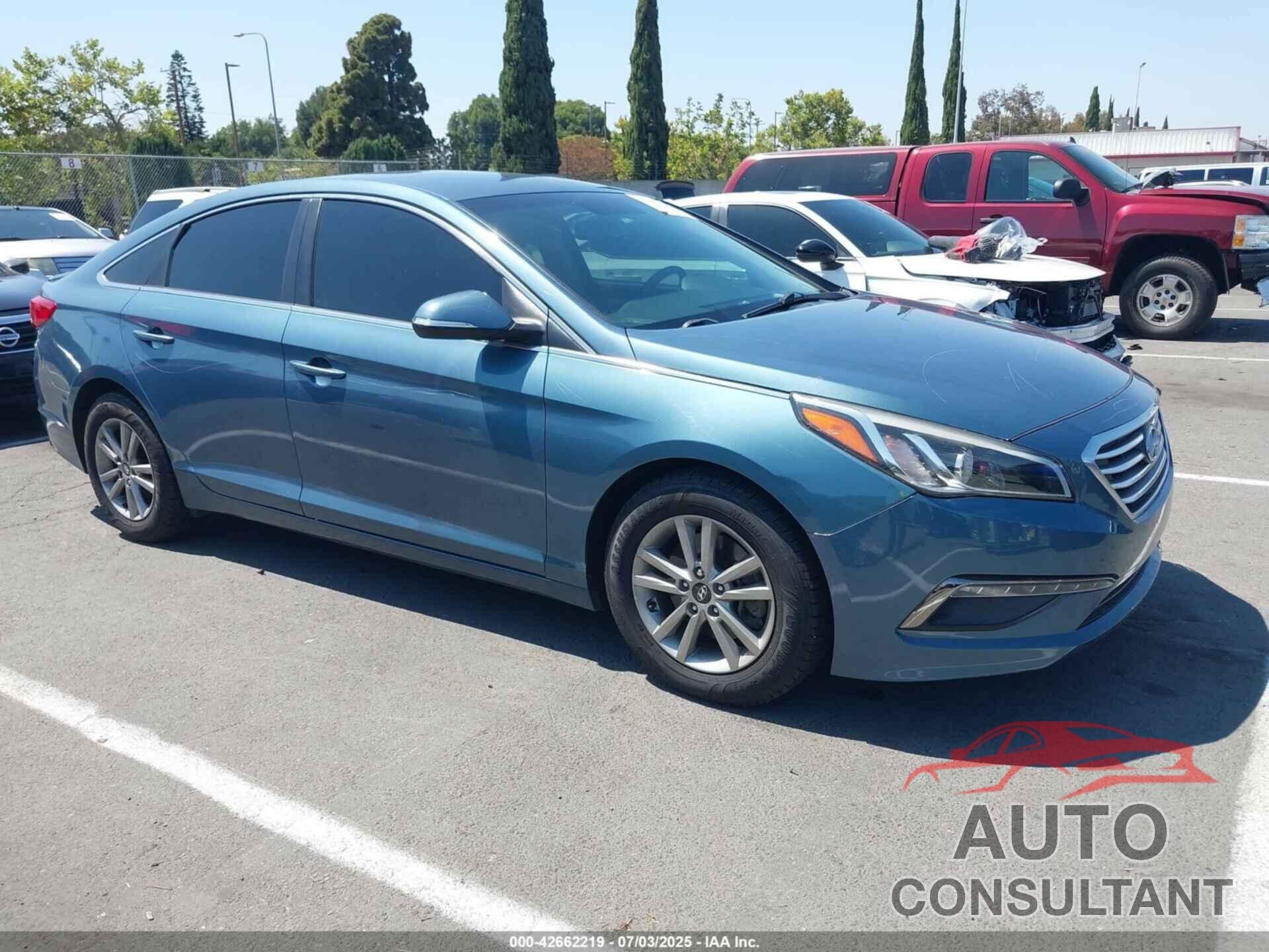 HYUNDAI SONATA 2016 - 5NPE24AA0GH391890