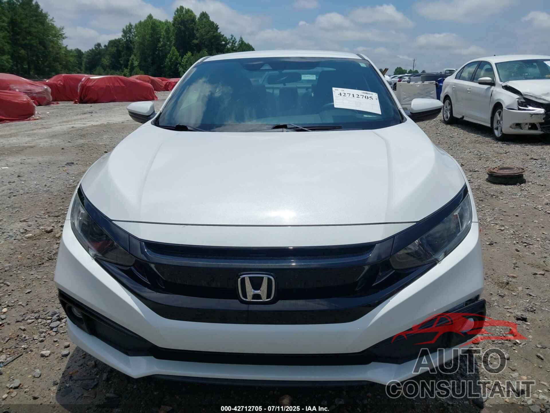 HONDA CIVIC 2019 - 2HGFC4B88KH300607