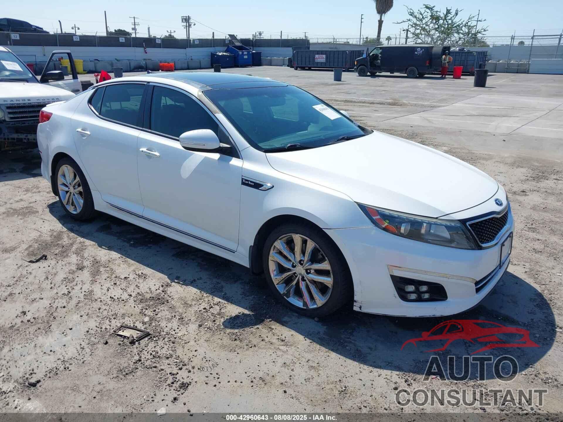 KIA OPTIMA 2015 - 5XXGR4A61FG430139