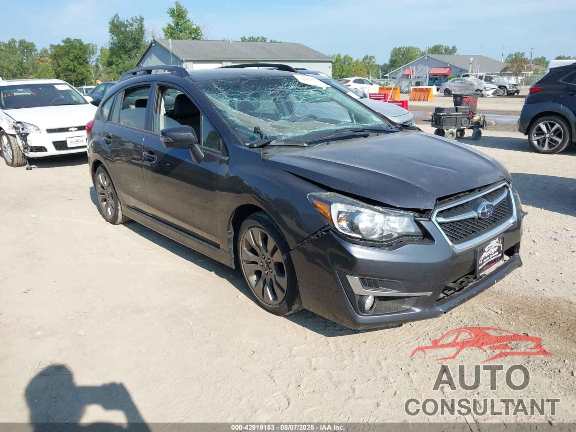 SUBARU IMPREZA 2016 - JF1GPAU65G8220489