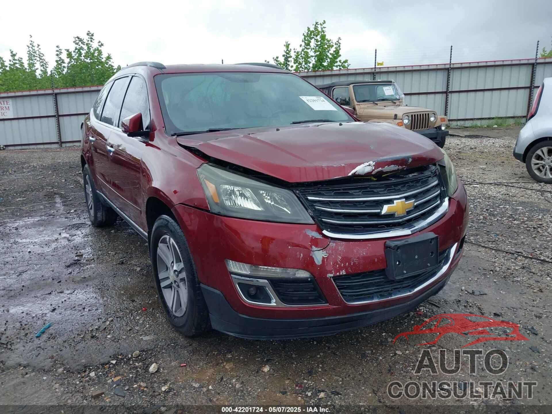 CHEVROLET TRAVERSE 2015 - 1GNKRGKD0FJ295456