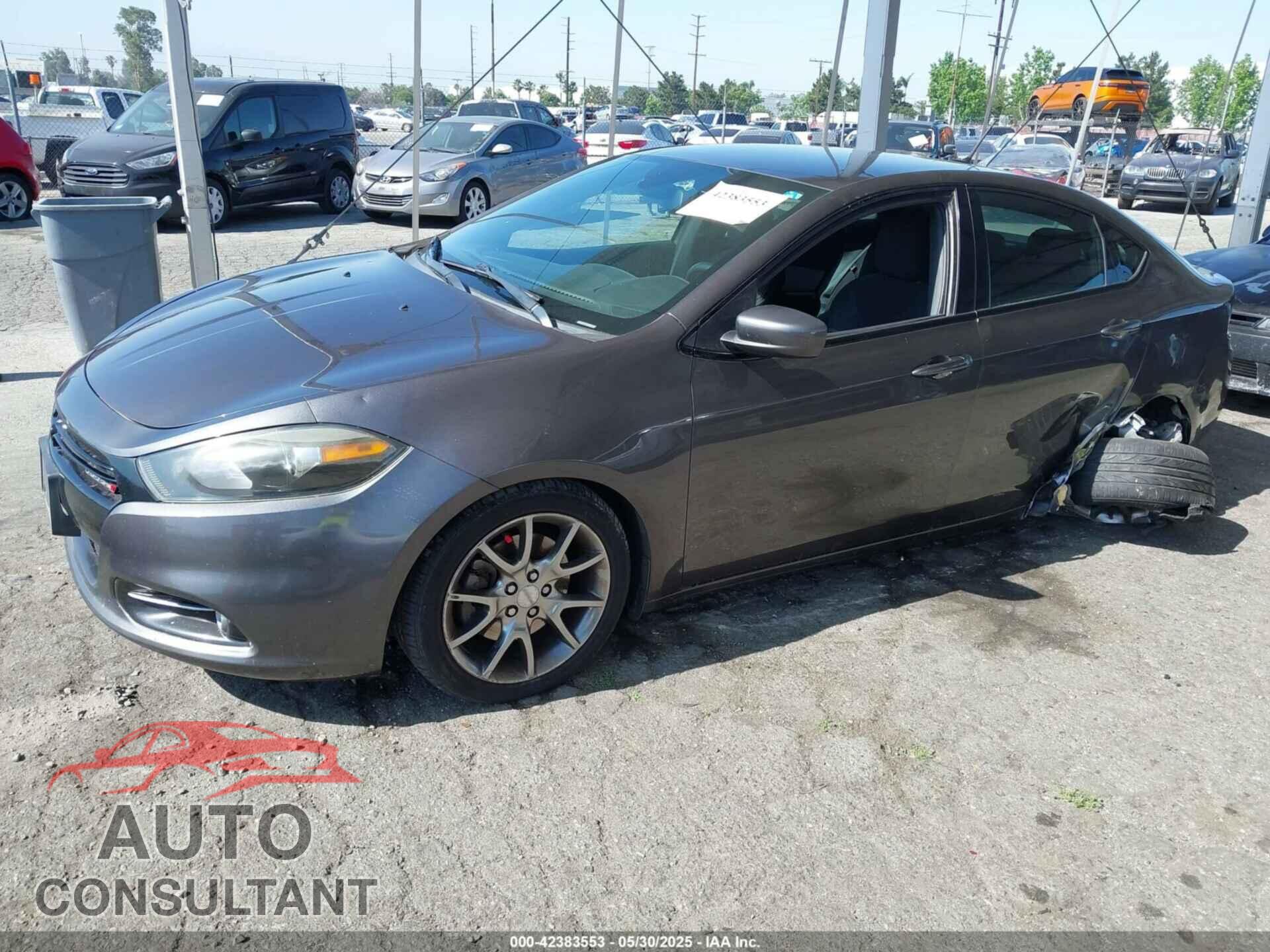 DODGE DART 2015 - 1C3CDFBB2FD165461