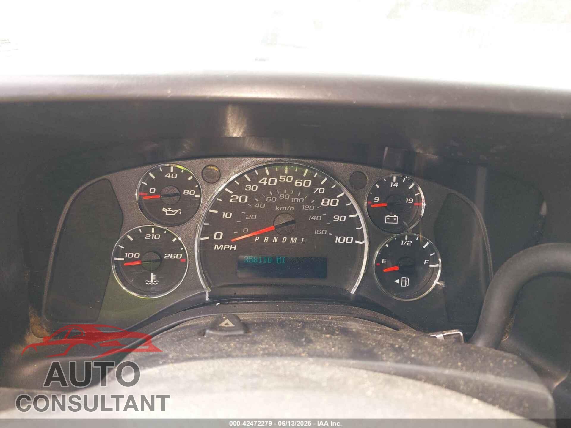 CHEVROLET EXPRESS 2500 2011 - 1GCWGFCA3B1167320