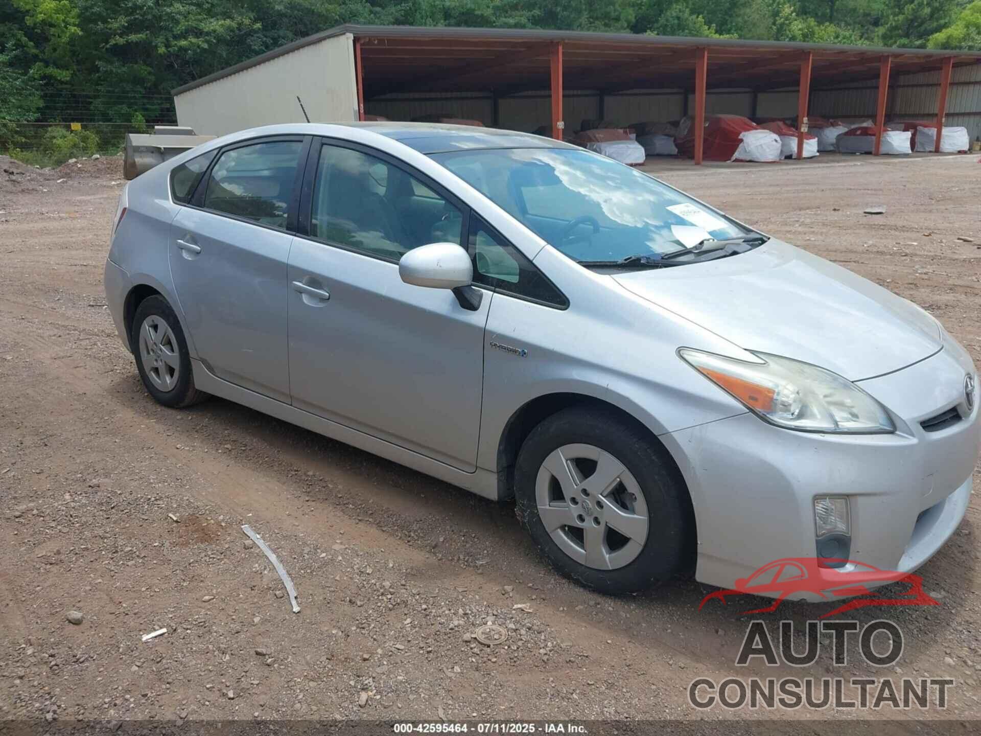 TOYOTA PRIUS 2010 - JTDKN3DUXA0145153