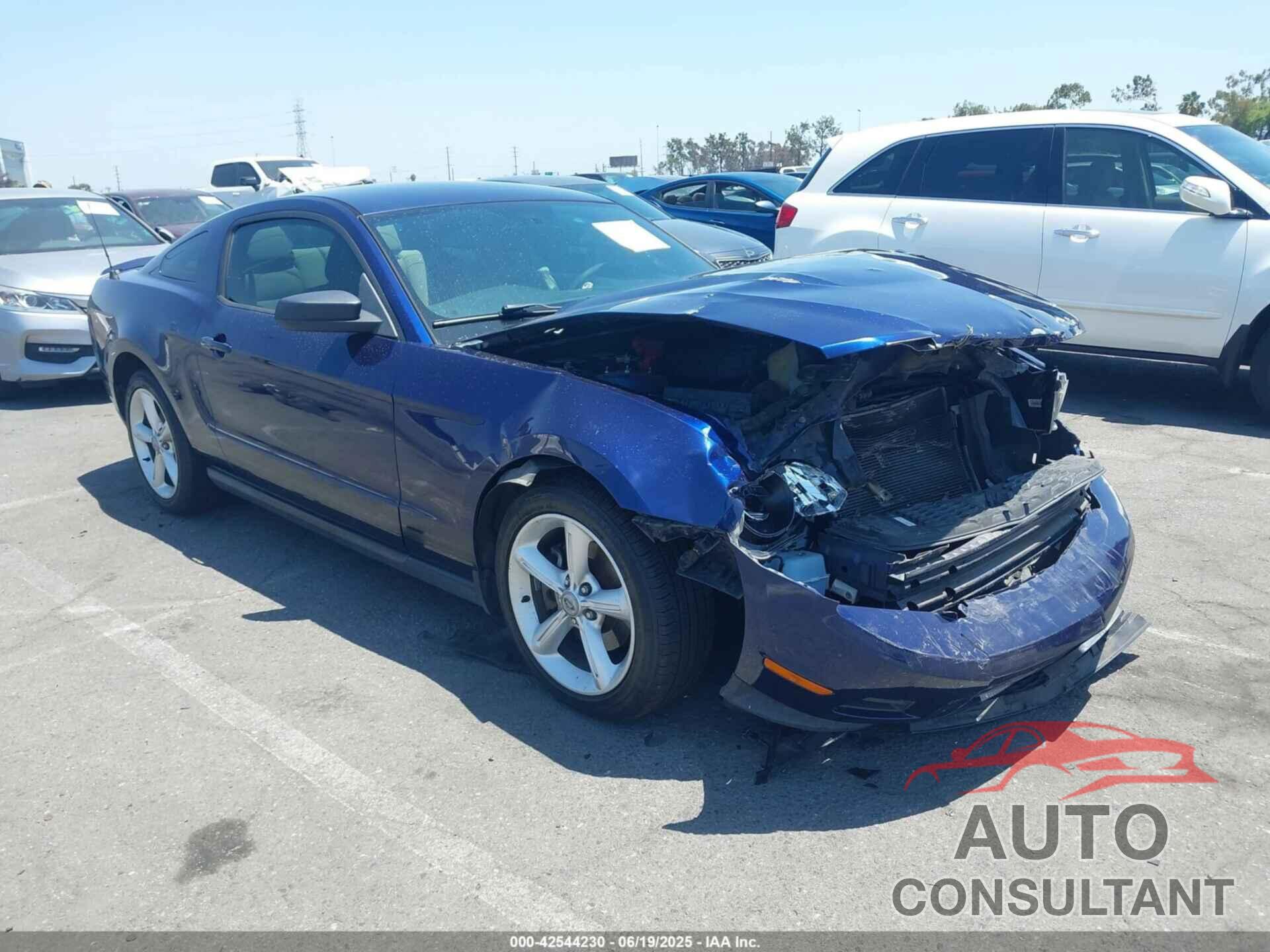 FORD MUSTANG 2012 - 1ZVBP8AM4C5256294
