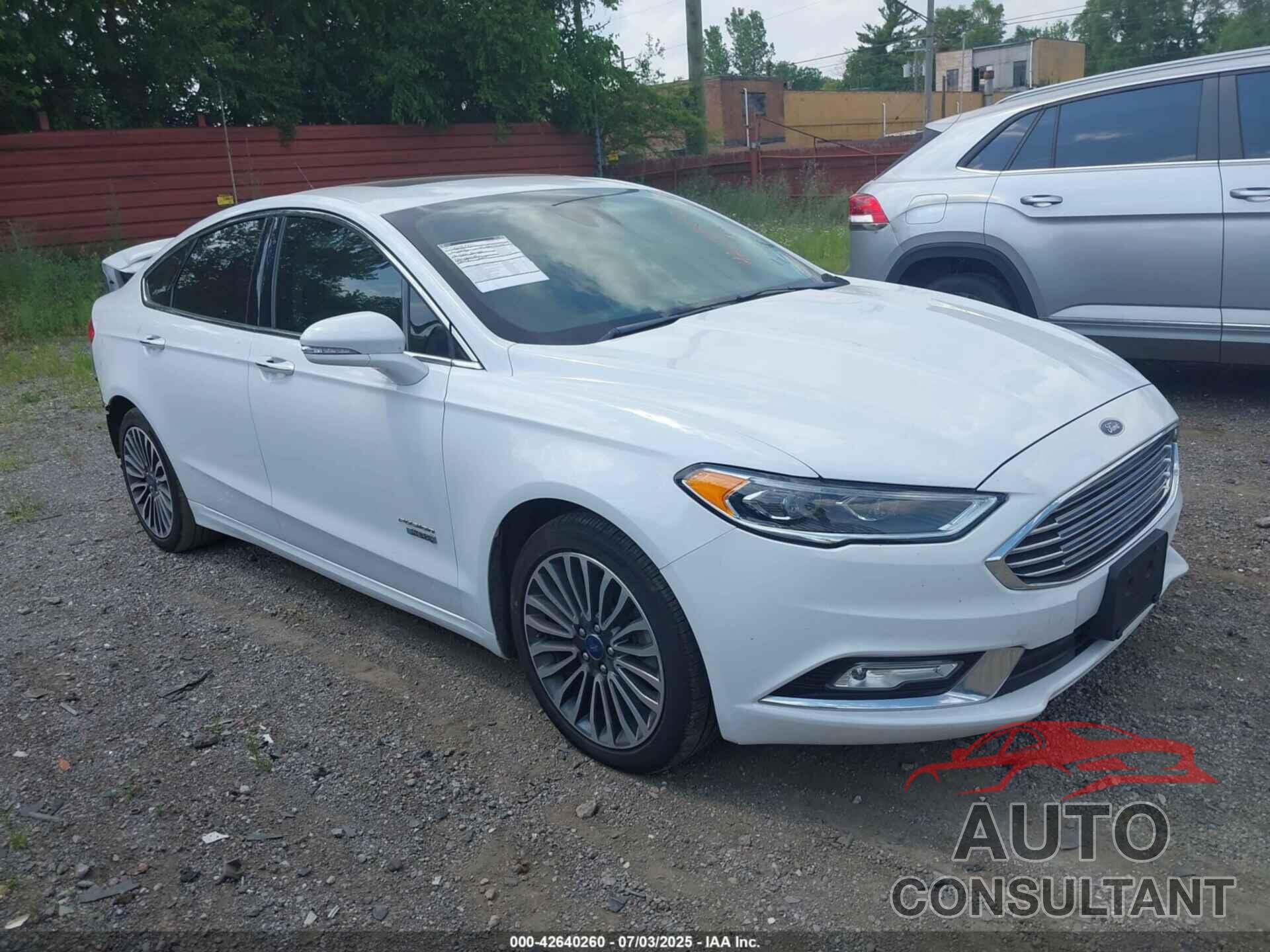 FORD FUSION ENERGI 2018 - 3FA6P0SU1JR223645