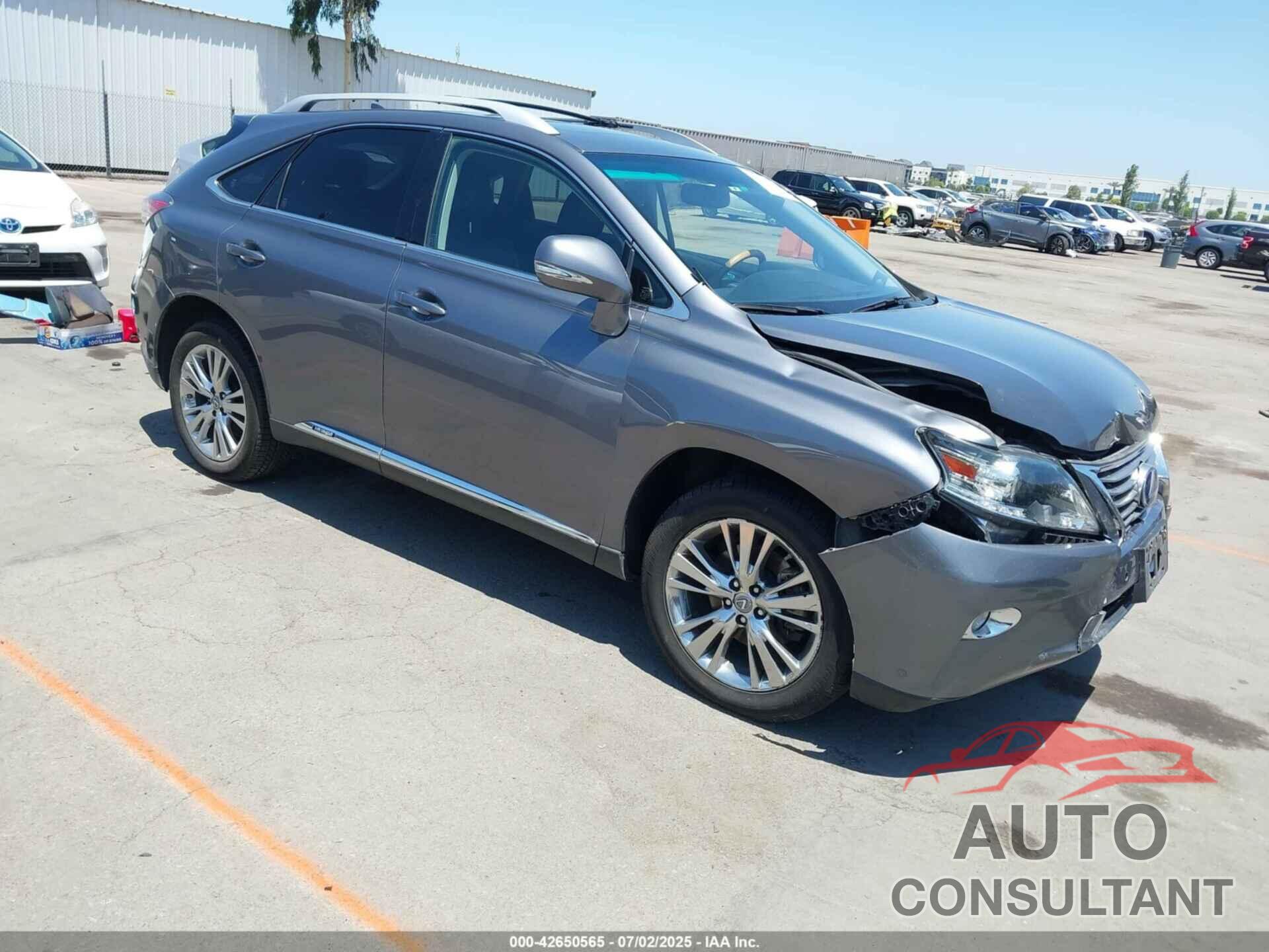 LEXUS RX 450H 2014 - JTJBC1BA0E2458061