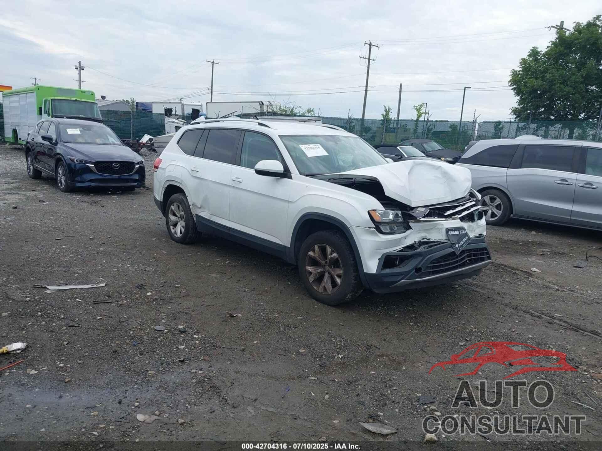 VOLKSWAGEN ATLAS 2018 - 1V2AP2CA6JC527183