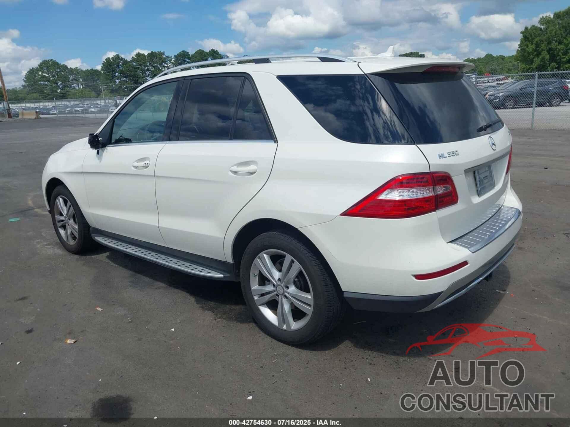 MERCEDES-BENZ ML 350 2014 - 4JGDA5HB8EA271709
