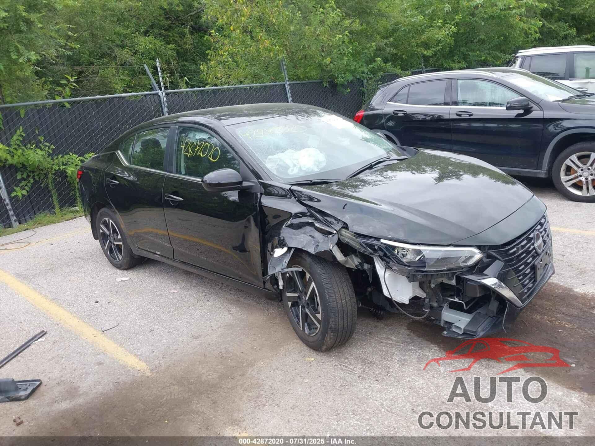 NISSAN SENTRA 2025 - 3N1AB8CV7SY277034