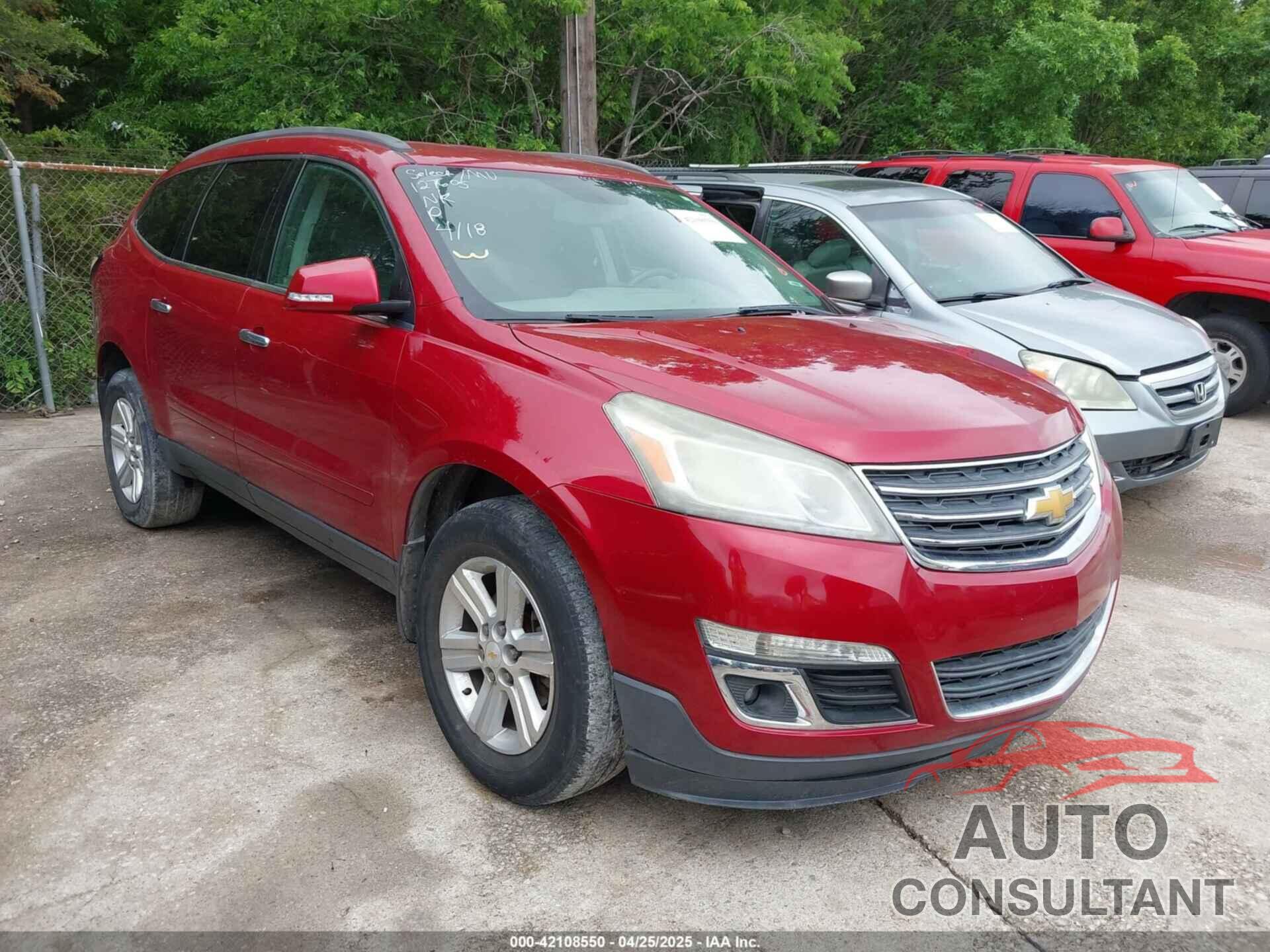 CHEVROLET TRAVERSE 2013 - 1GNKRGKD0DJ127605