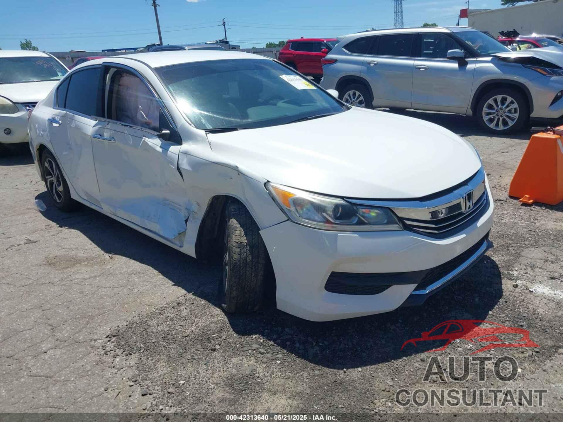 HONDA ACCORD 2016 - 1HGCR2F34GA106540