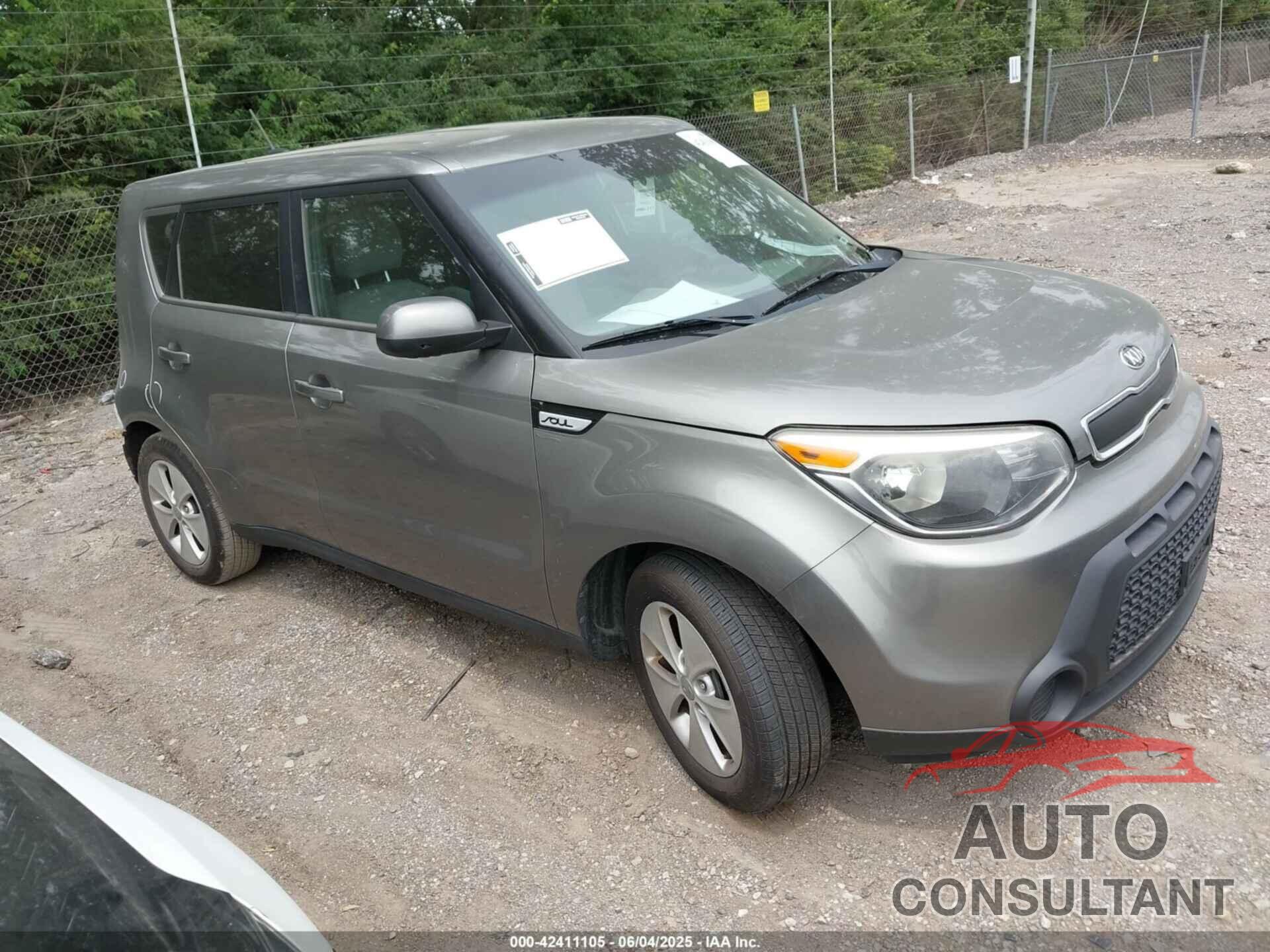 KIA SOUL 2015 - KNDJN2A22F7124160
