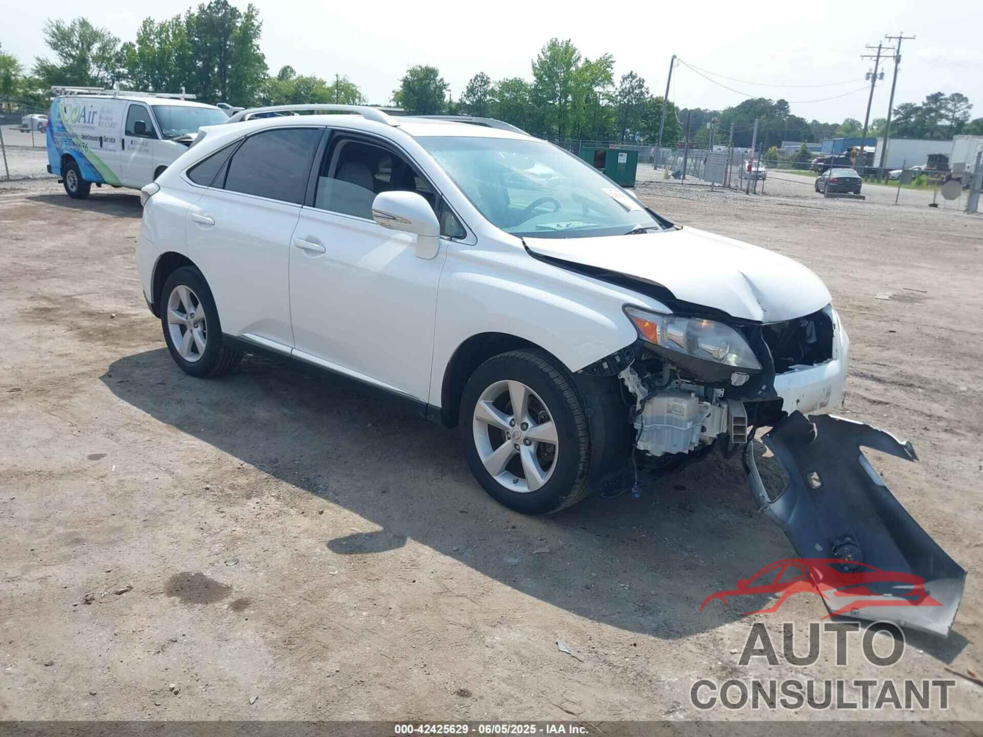 LEXUS RX 350 2011 - 2T2BK1BA8BC091182