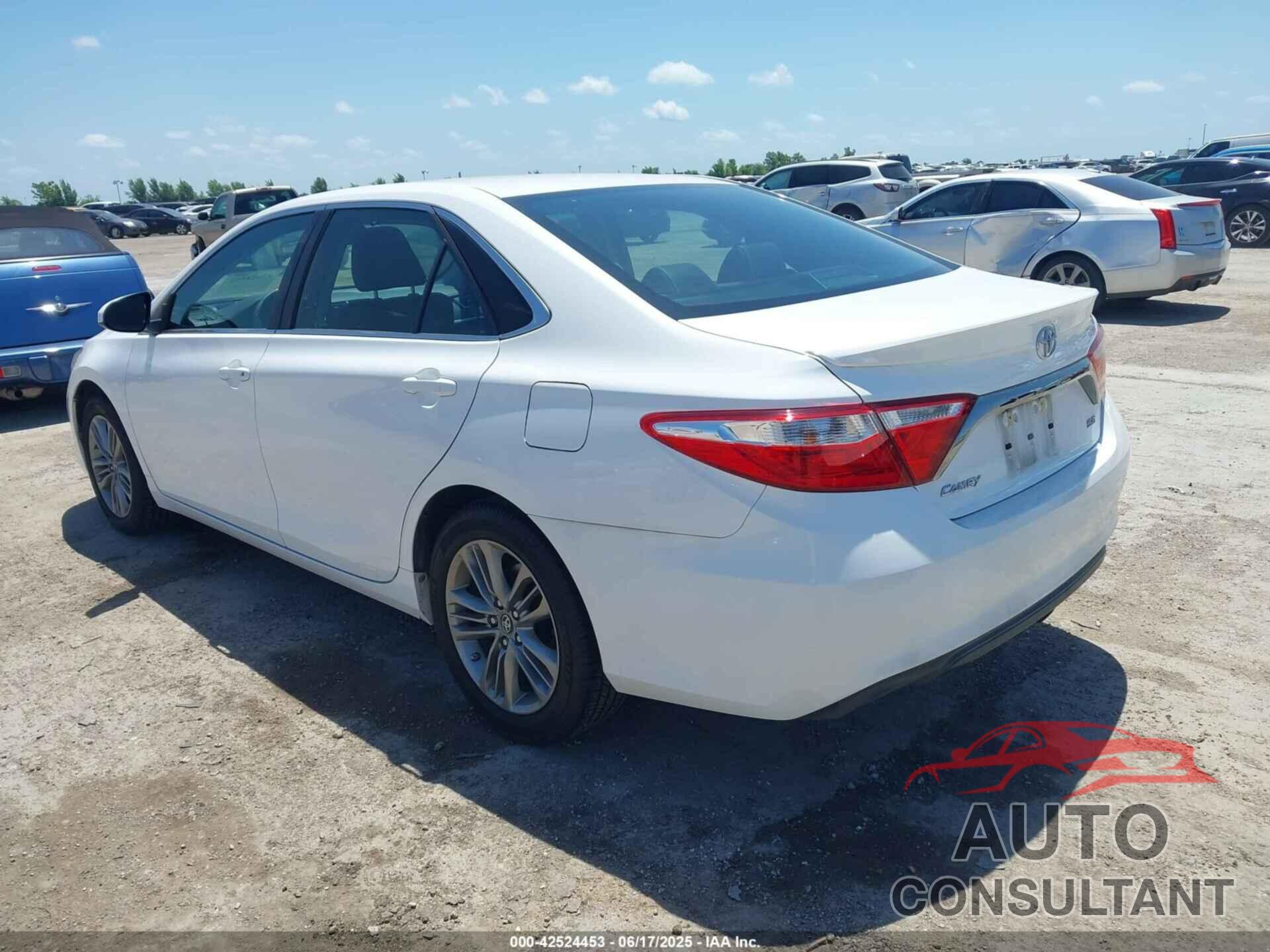 TOYOTA CAMRY 2017 - 4T1BF1FK8HU768654