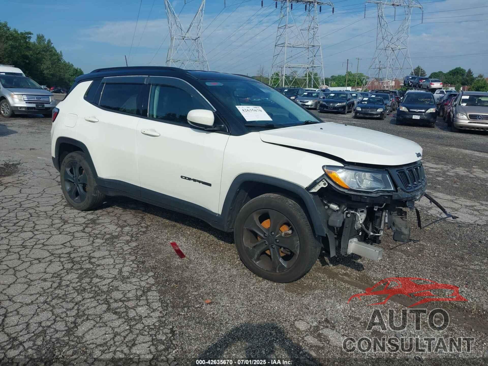 JEEP COMPASS 2019 - 3C4NJDBB2KT776516