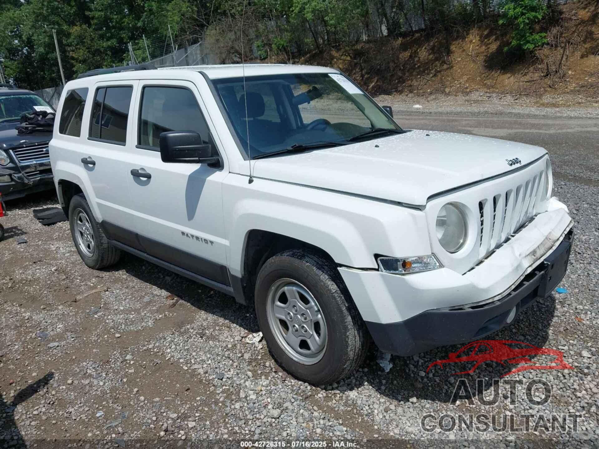 JEEP PATRIOT 2014 - 1C4NJRBBXED681418