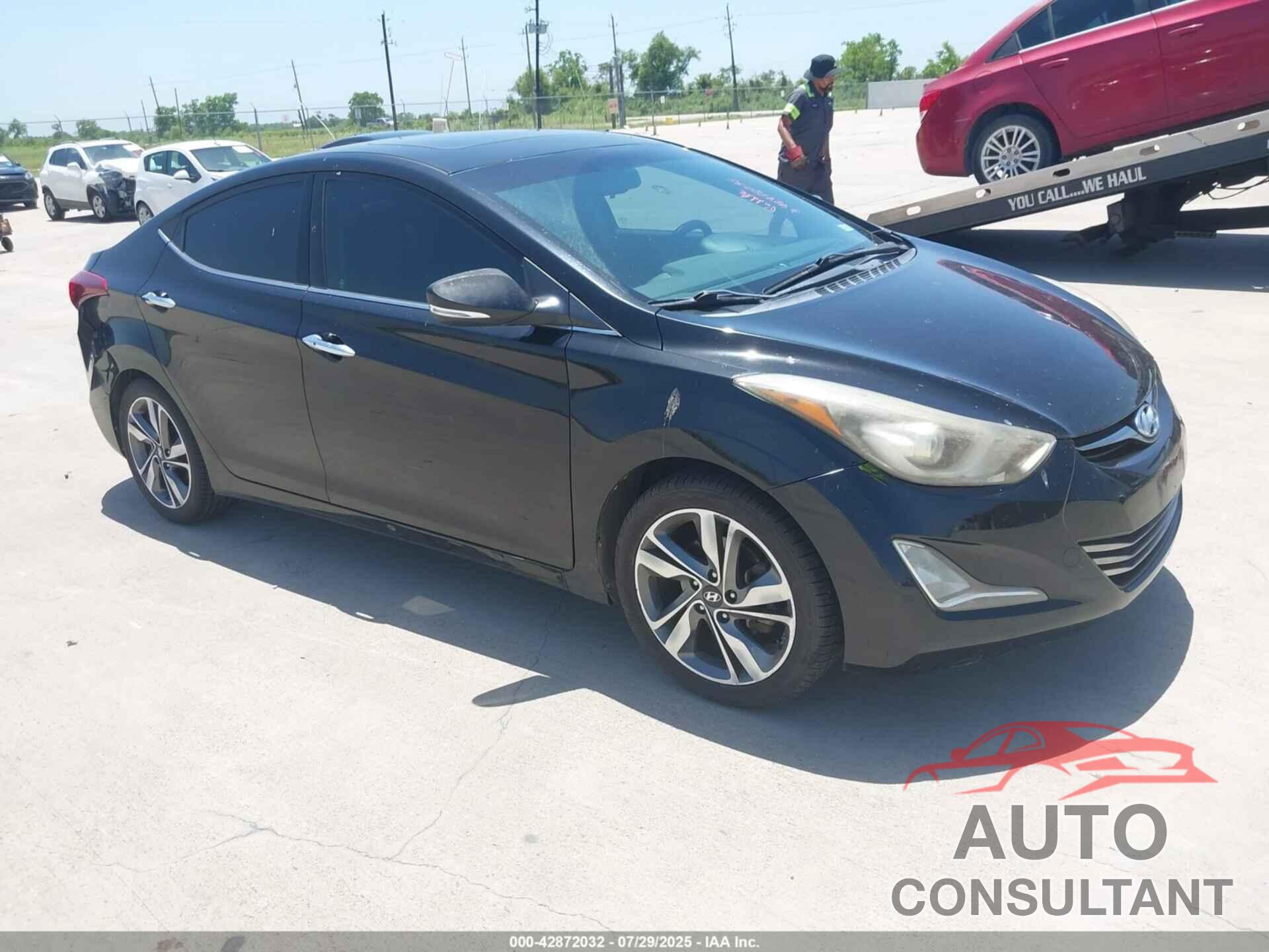 HYUNDAI ELANTRA 2014 - KMHDH4AE4EU074416