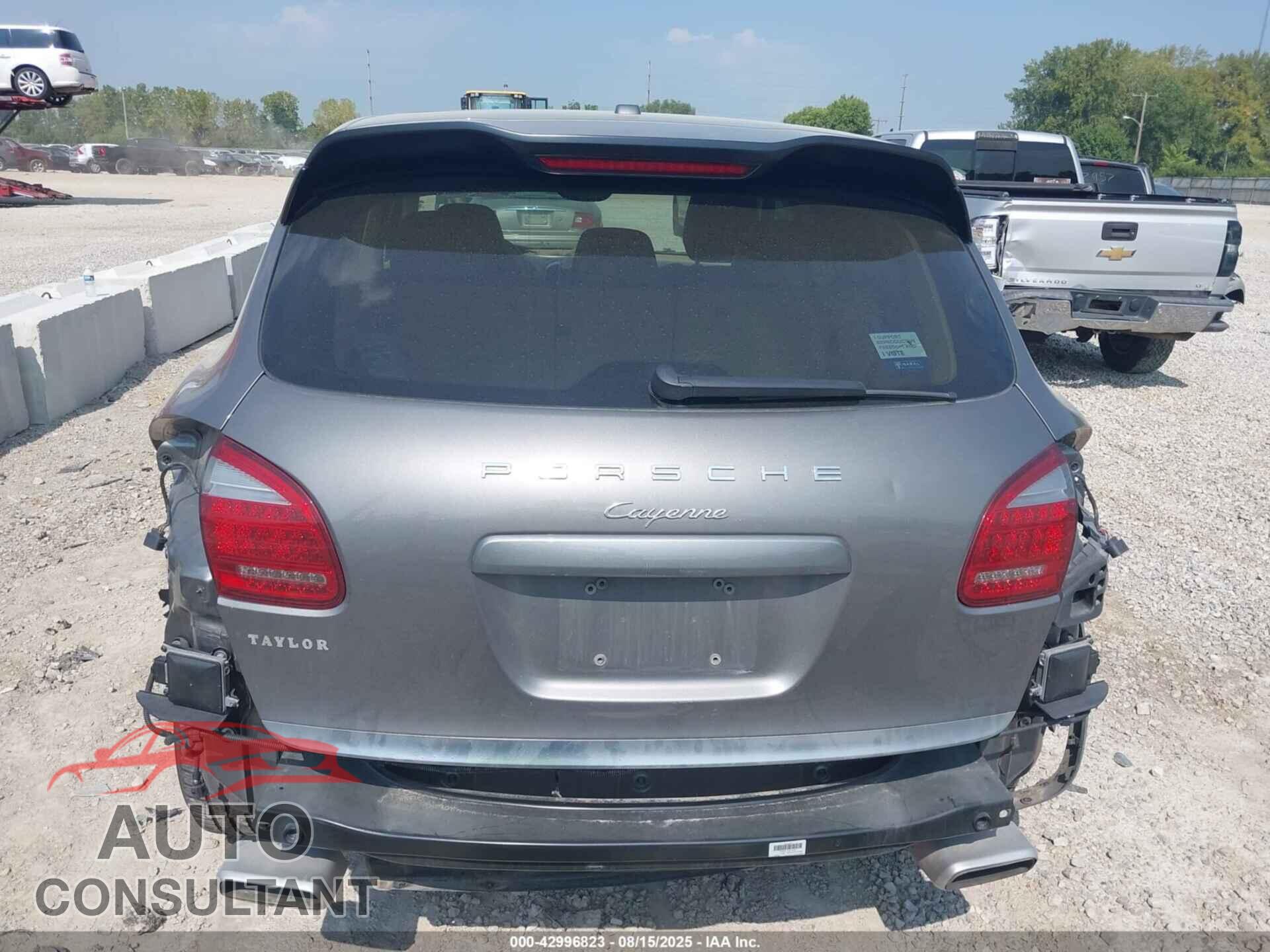 PORSCHE CAYENNE 2013 - WP1AF2A26DLA38723