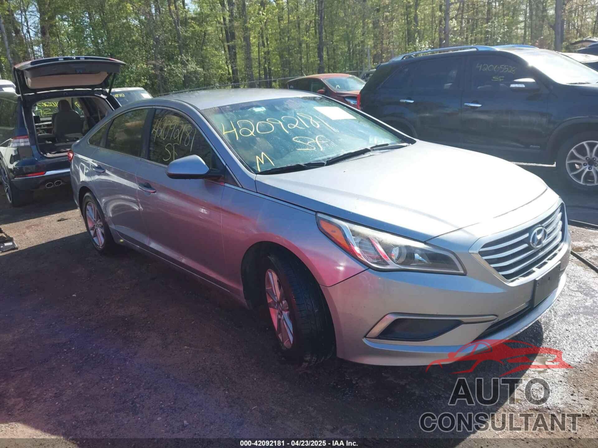 HYUNDAI SONATA 2016 - 5NPE24AF2GH291995