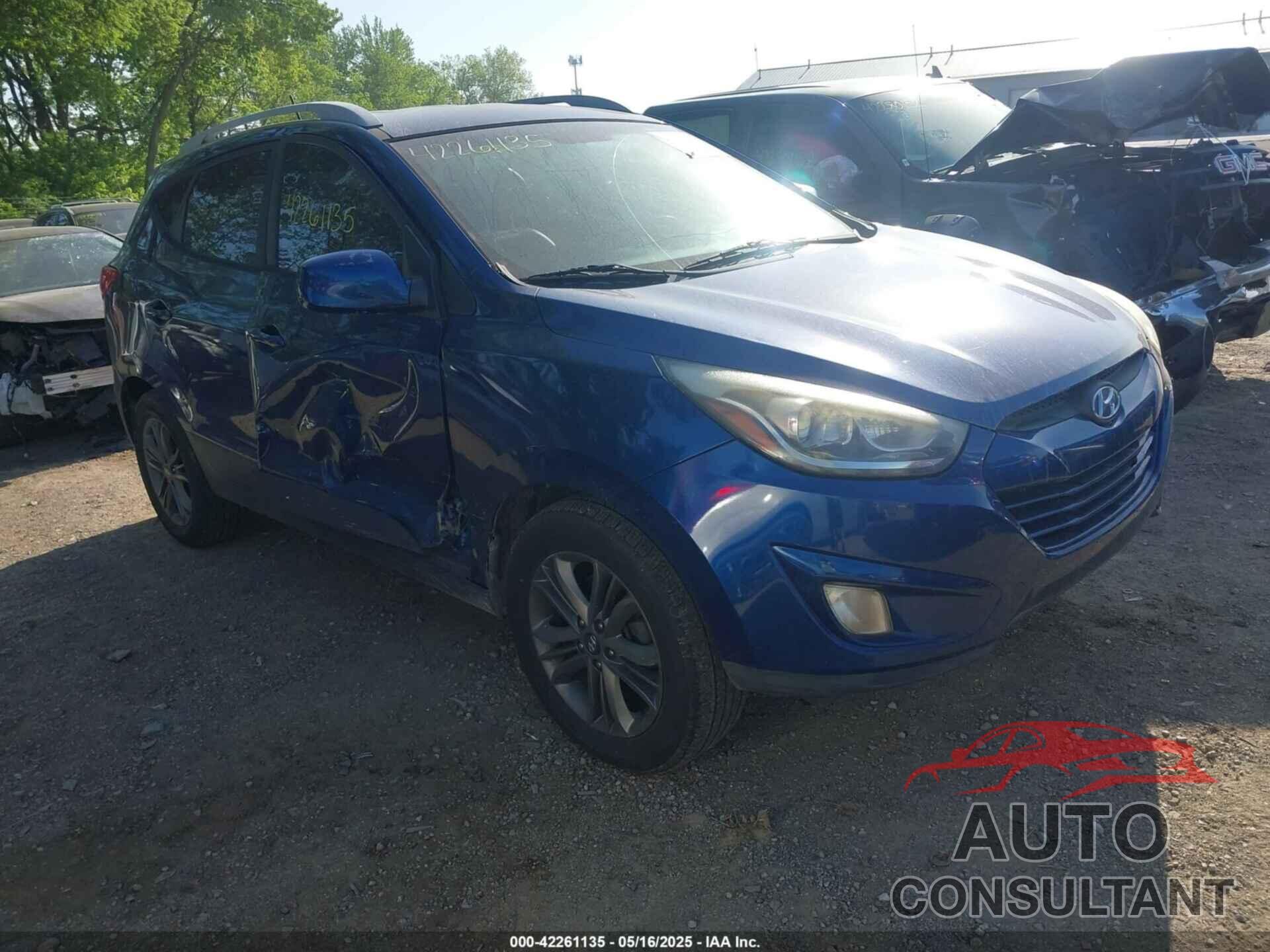 HYUNDAI TUCSON 2014 - KM8JUCAG7EU847843