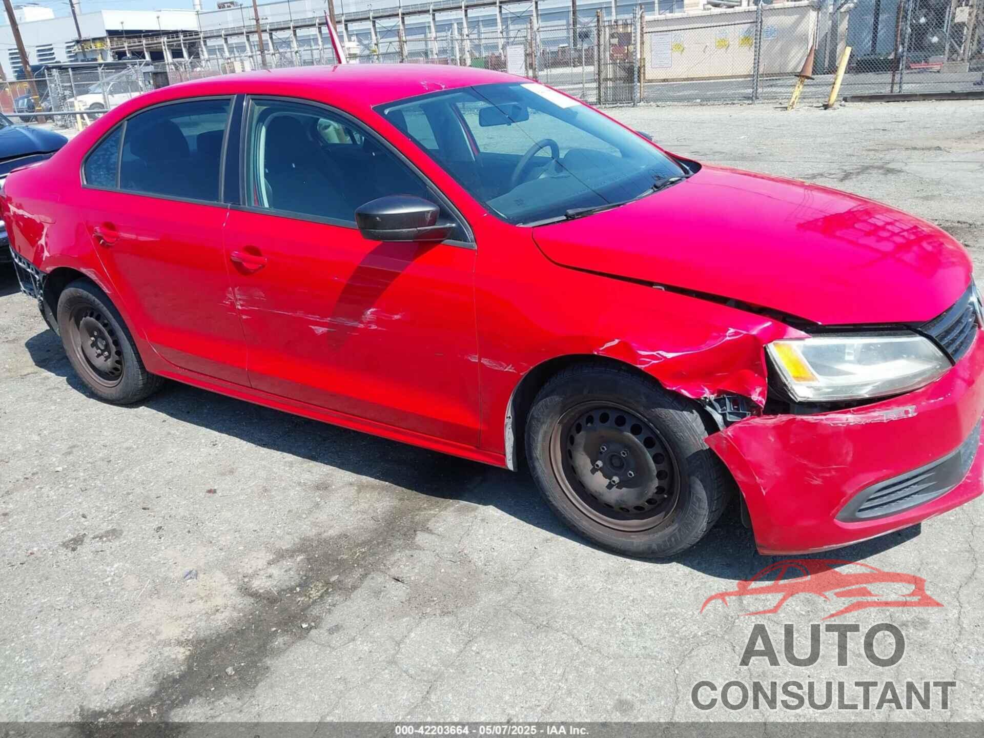 VOLKSWAGEN JETTA 2012 - 3VW2K7AJ4CM416389