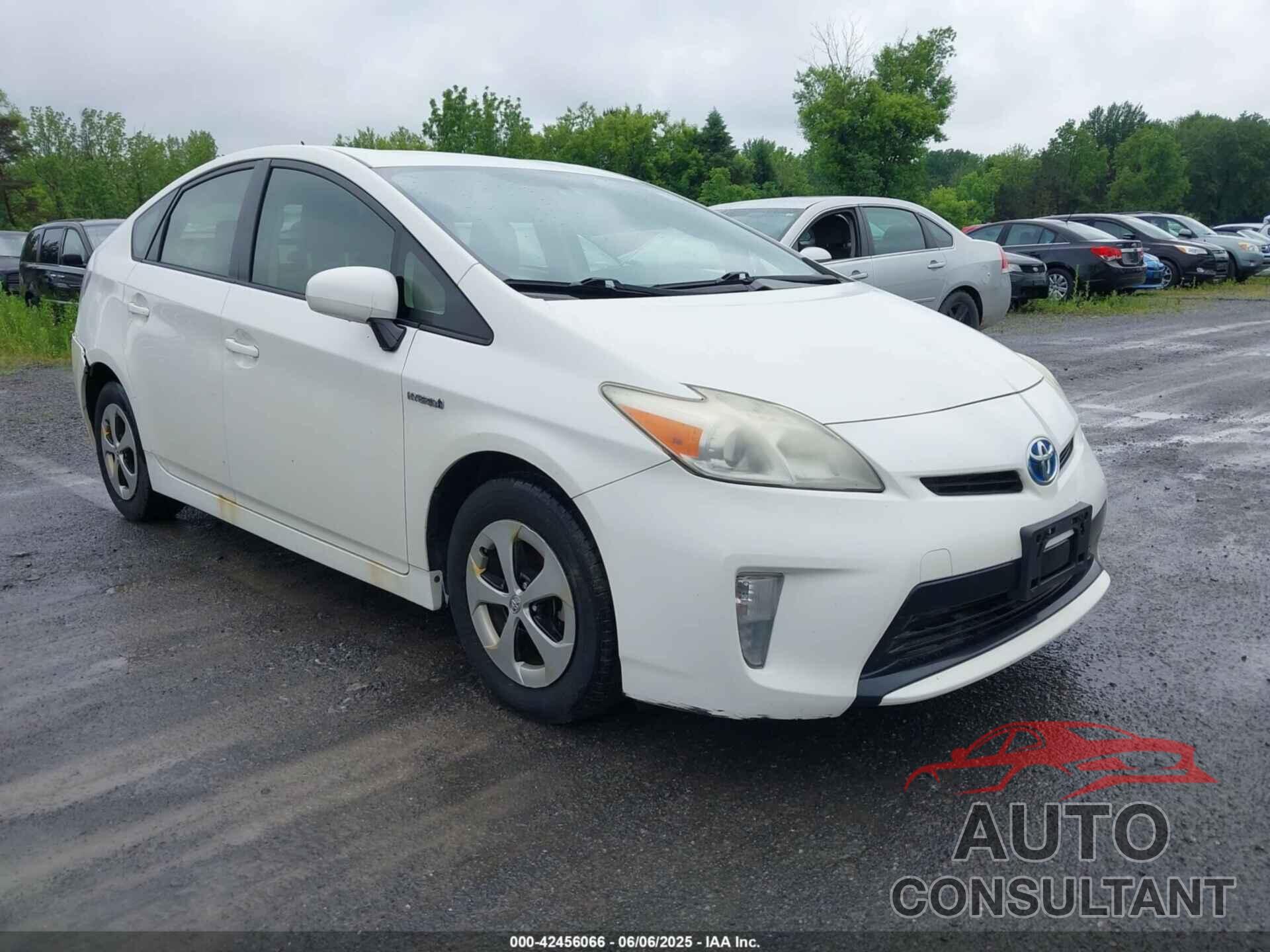 TOYOTA PRIUS 2012 - JTDKN3DU8C5404986