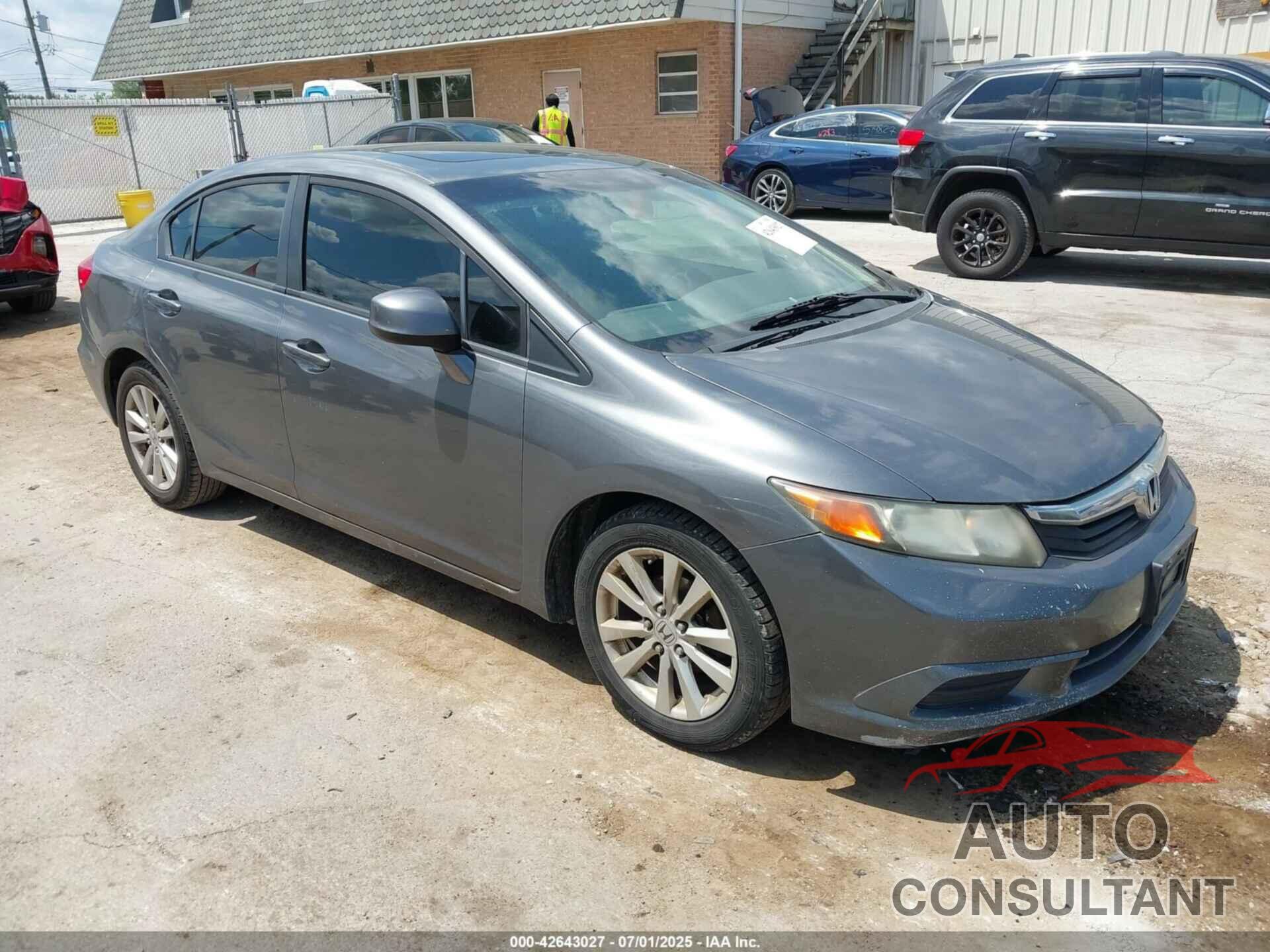 HONDA CIVIC 2012 - 19XFB2F90CE009444