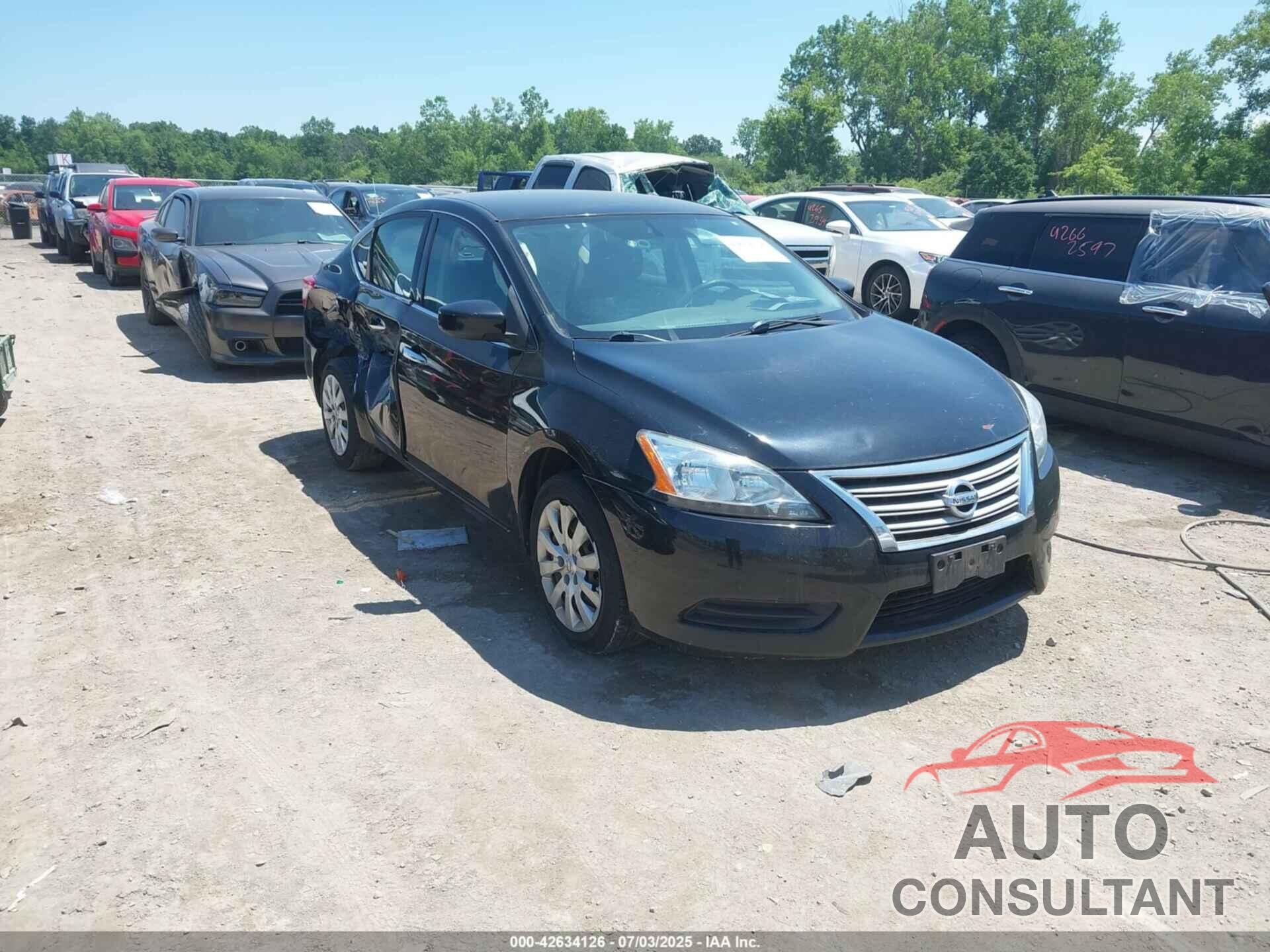 NISSAN SENTRA 2015 - 3N1AB7AP2FY261778