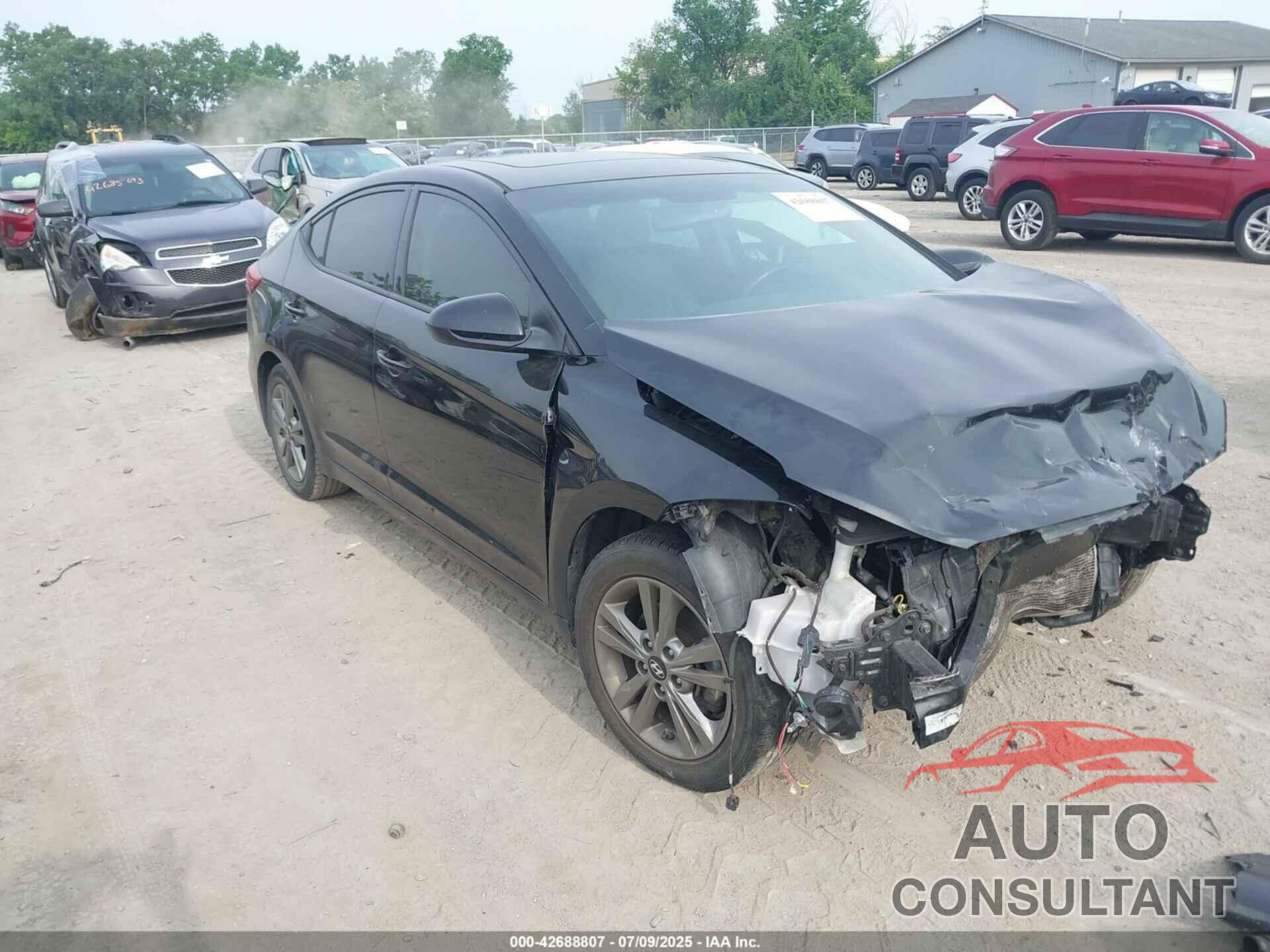 HYUNDAI ELANTRA 2018 - 5NPD84LF9JH391896