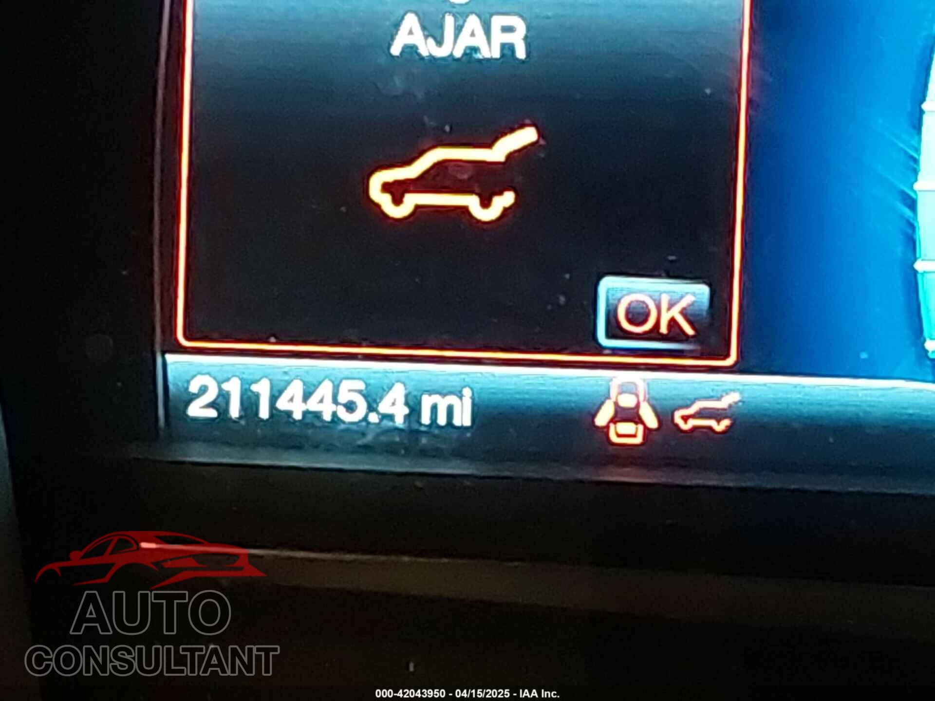 FORD FLEX 2015 - 2FMHK6D84FBA09416