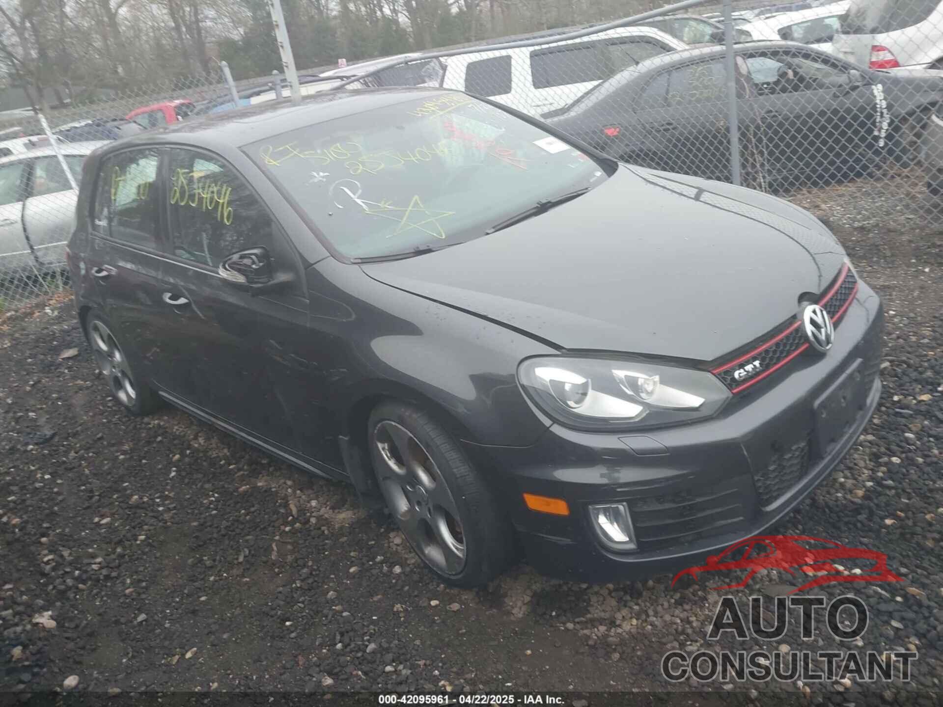 VOLKSWAGEN GTI 2011 - WVWGV7AJXBW041753