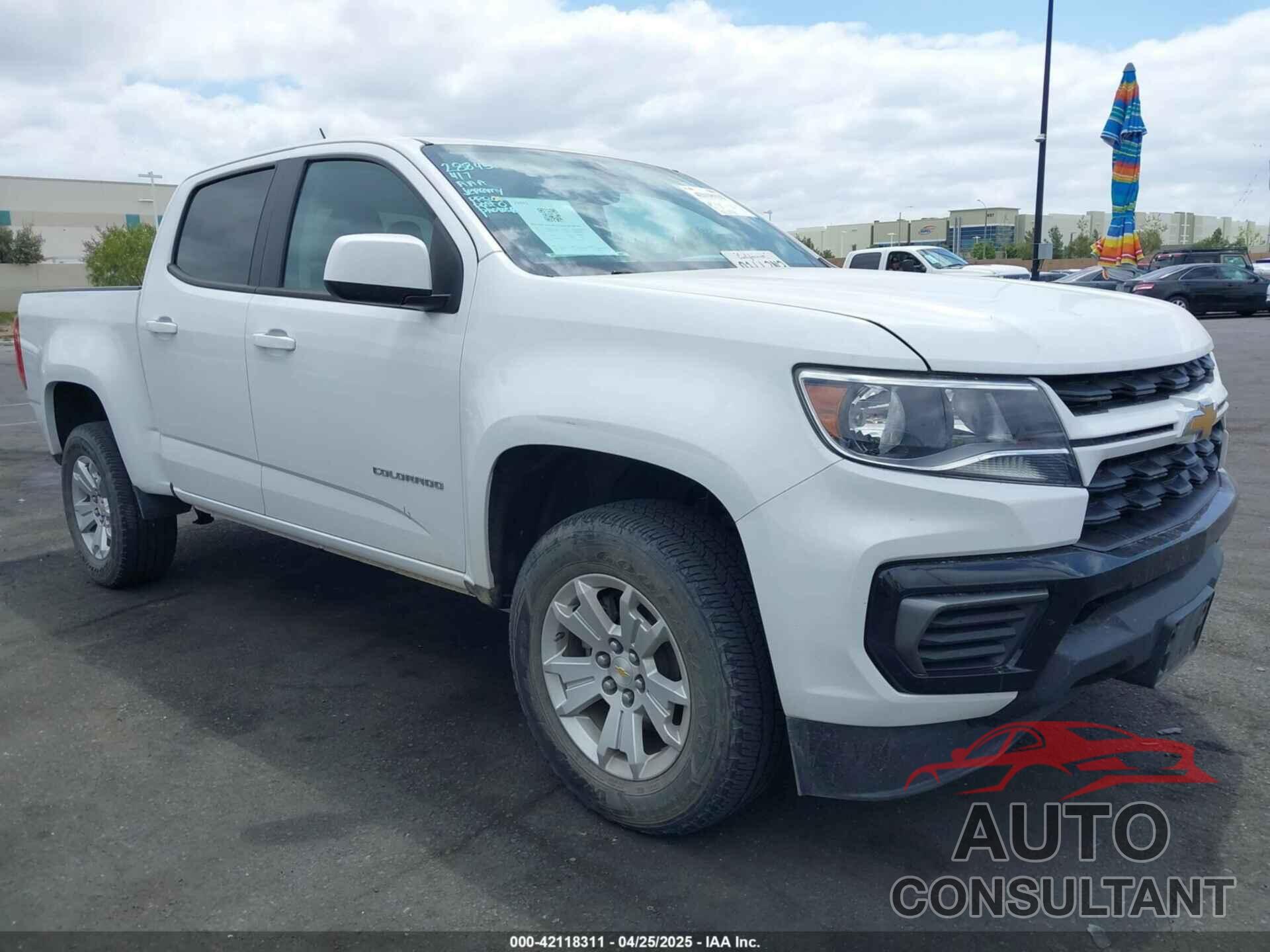 CHEVROLET COLORADO 2022 - 1GCGSCEN7N1211406