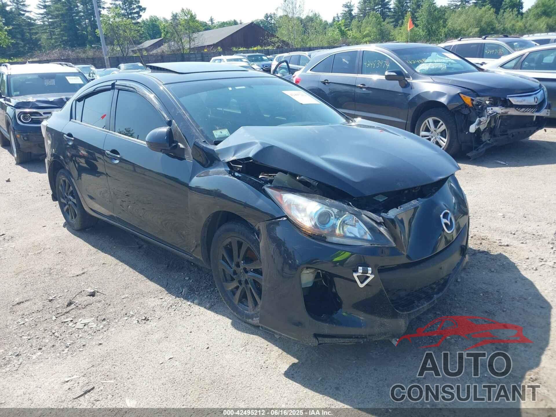 MAZDA MAZDA3 2012 - JM1BL1V80C1536207