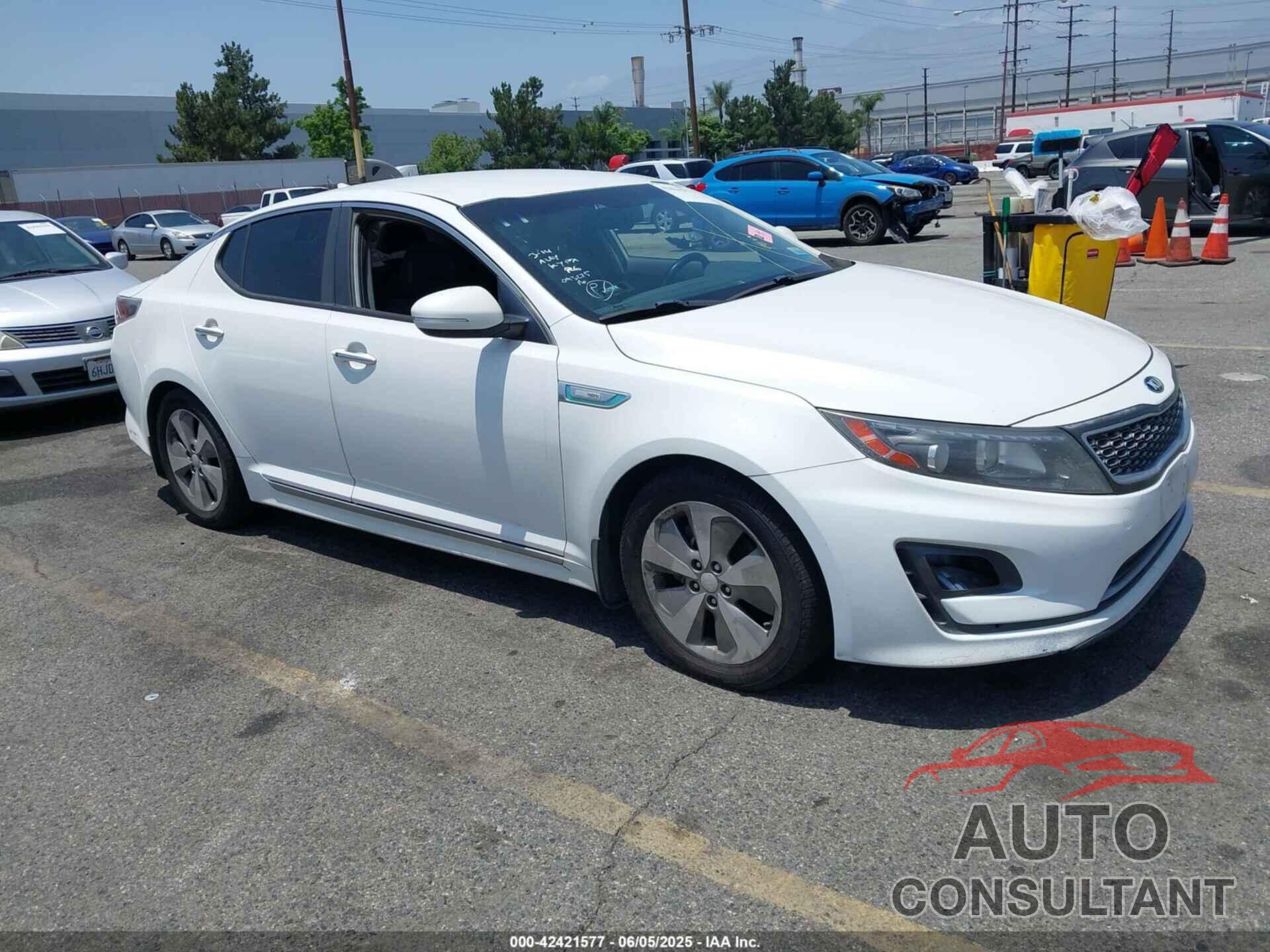 KIA OPTIMA HYBRID 2016 - KNAGN4AD3G5093275