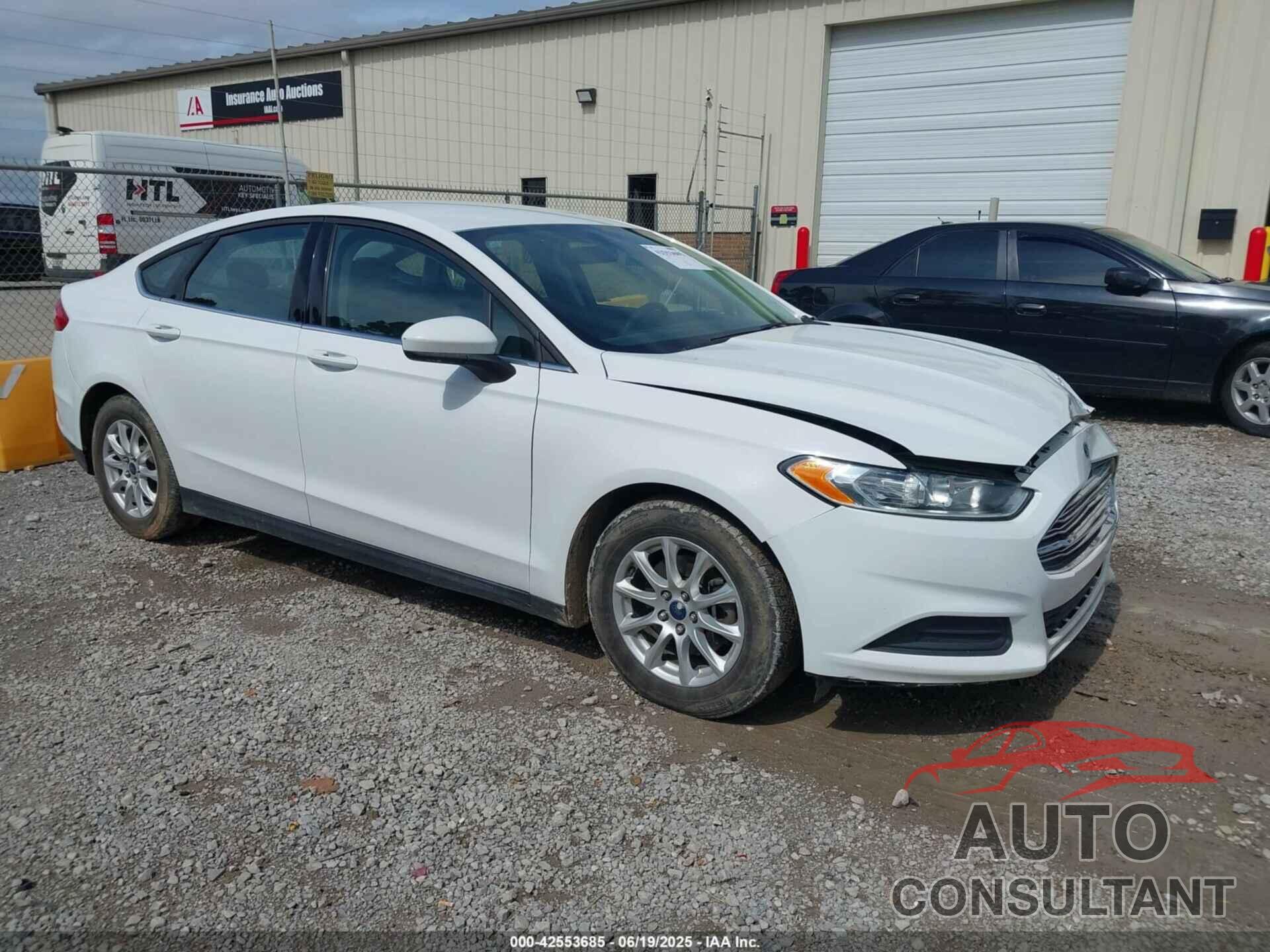 FORD FUSION 2016 - 1FA6P0G75G5113776