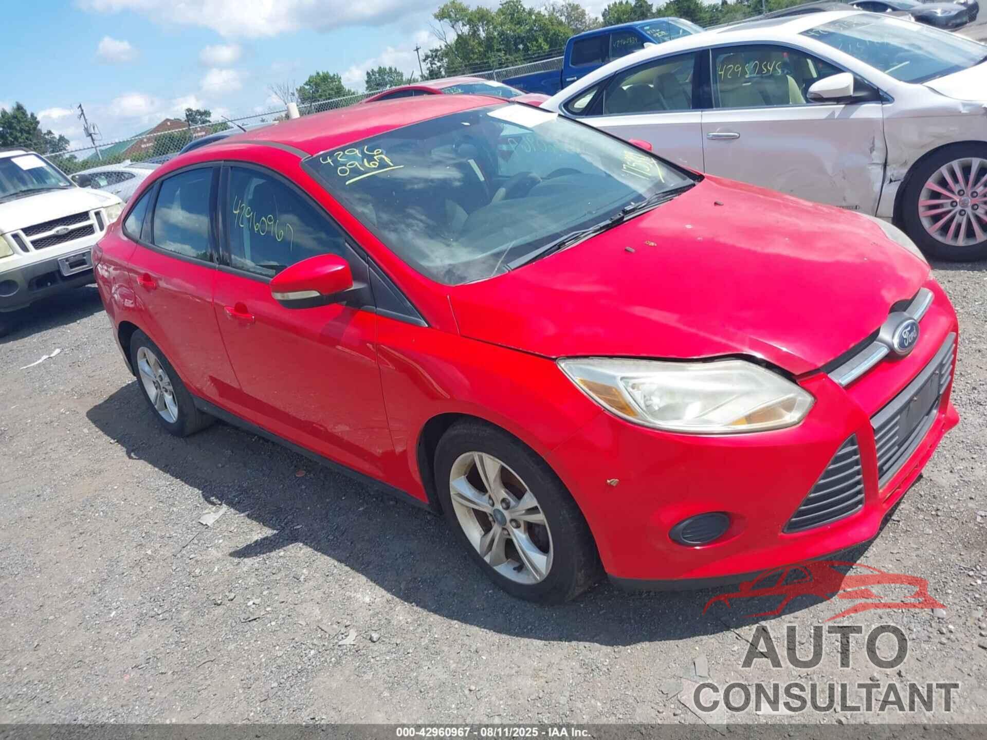 FORD FOCUS 2013 - 1FADP3F20DL175379