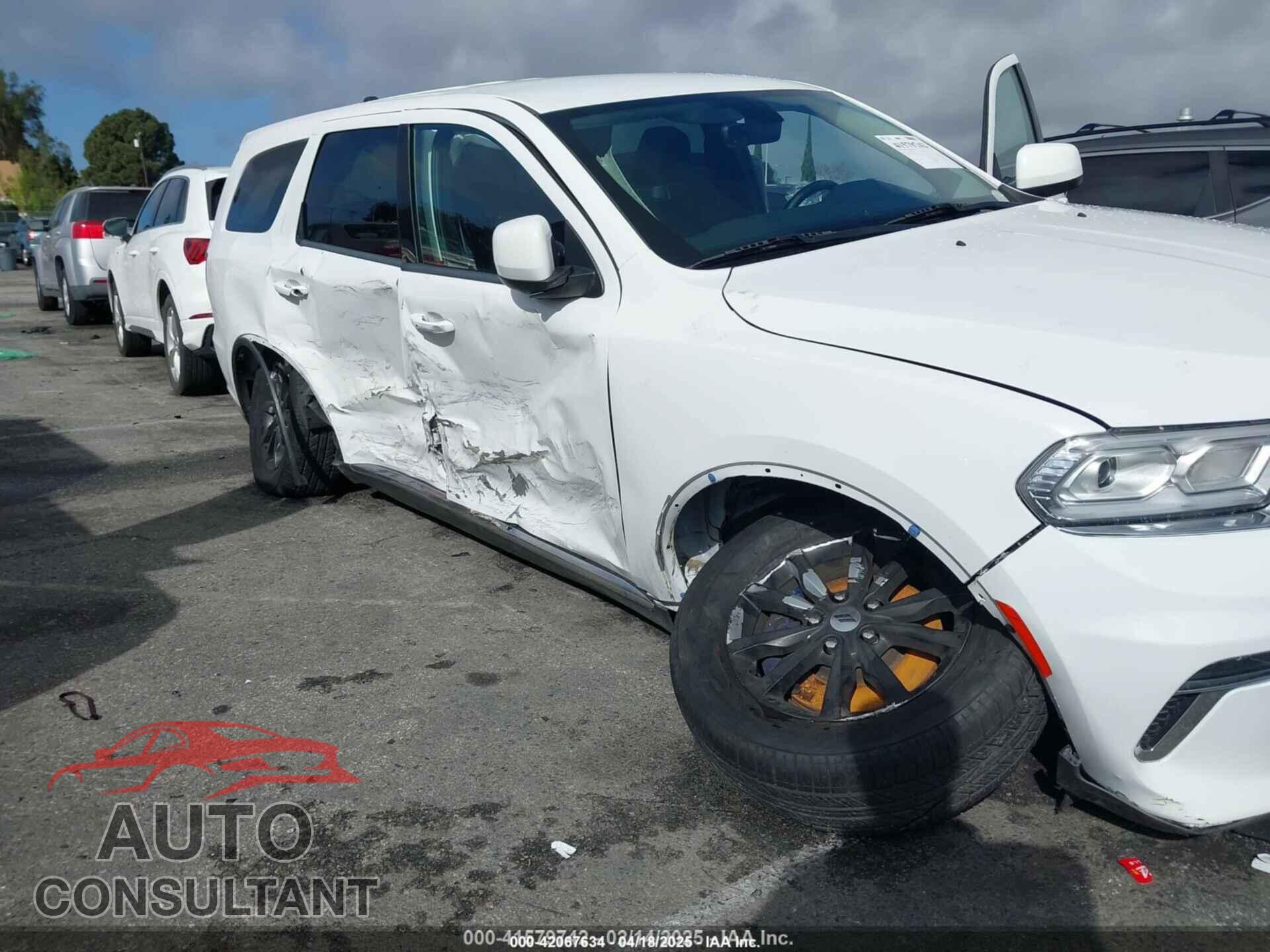 DODGE DURANGO 2021 - 1C4RDJAG9MC547348